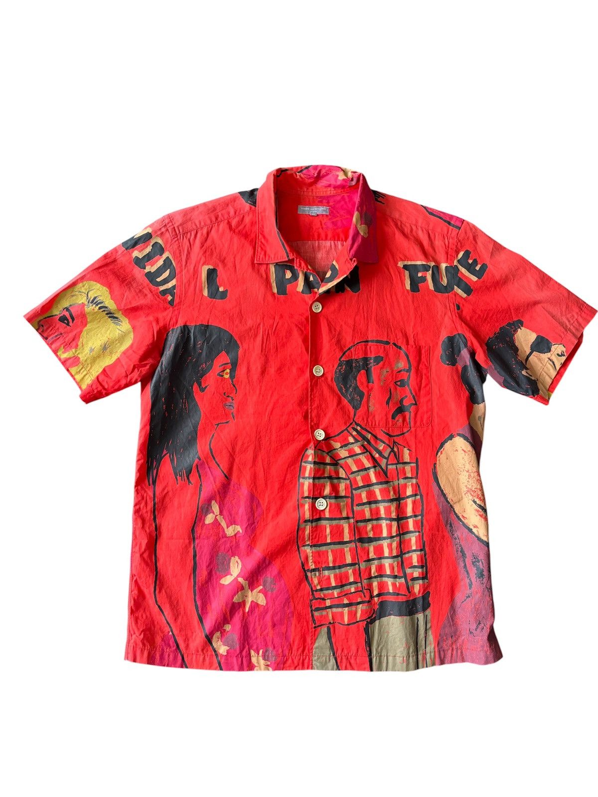 Comme des Garcons Homme SS03 Cuba Full Print Short Sleeve Size US M / EU 48-50 / 2 - 1 Thumbnail