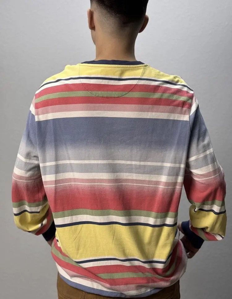 Polo Ralph Lauren × Ralph Lauren Polo Ralph Lauren Cable Knitwear Wool Blue Sweater Y2K Size US L / EU 52-54 / 3 - 3 Thumbnail