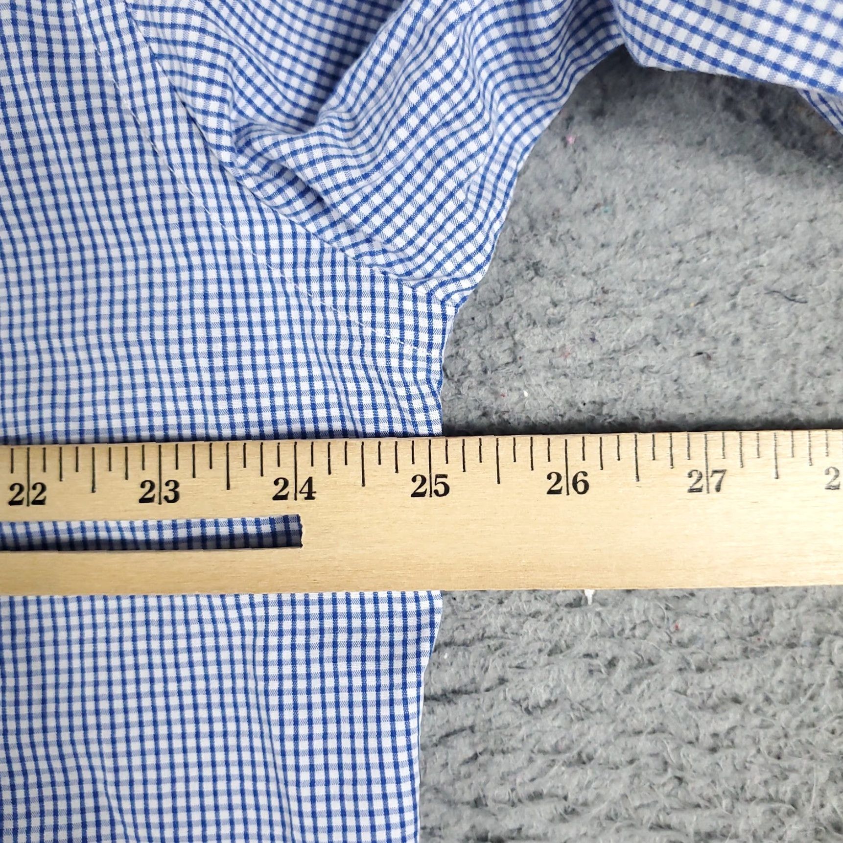 Tommy Hilfiger Tommy Hilfiger Shirt Mens XL Blue Check Button-Up Long Sleeve Casual Size US XL / EU 56 / 4 - 6 Thumbnail