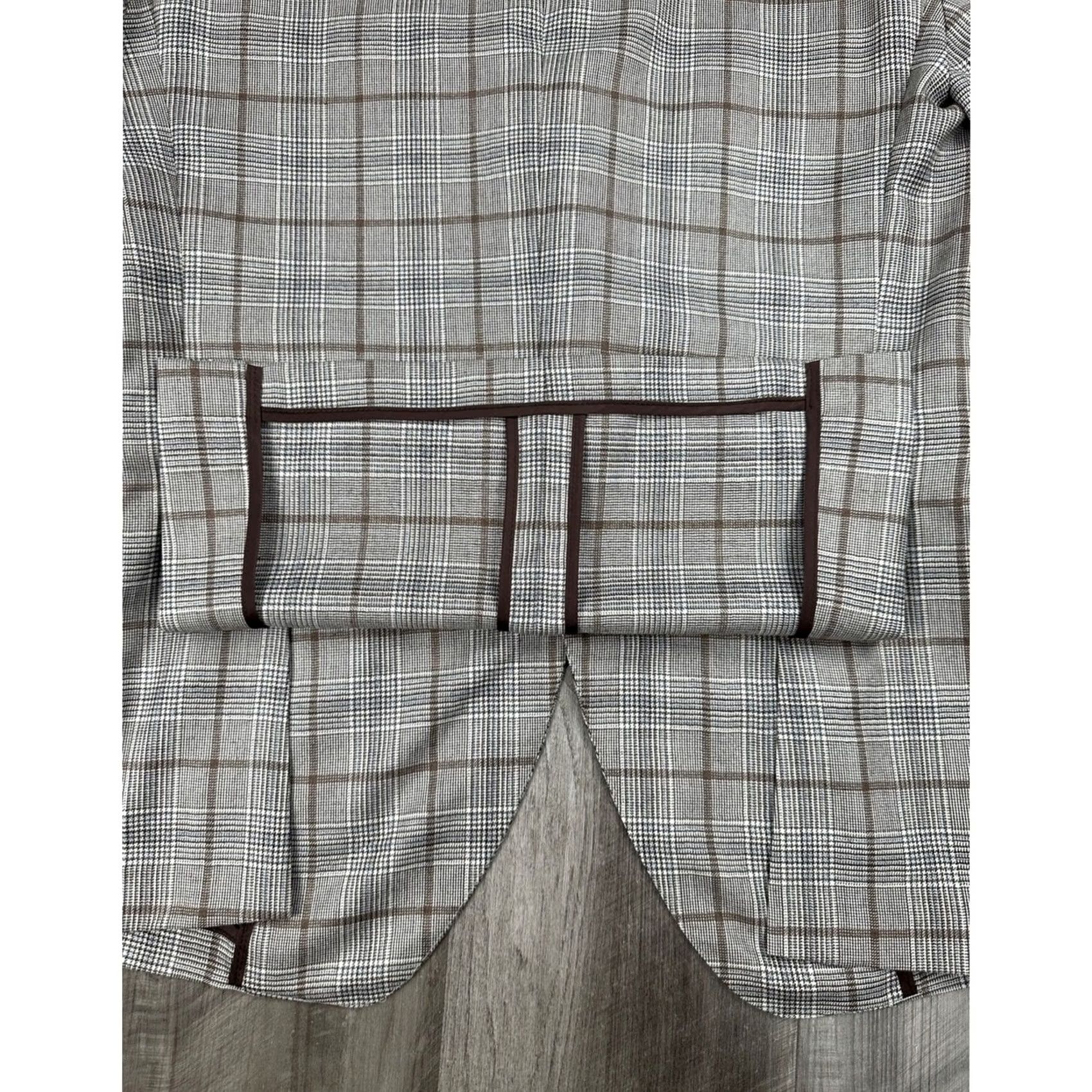 Robert Talbott Robert Talbott Blazer Shirt 2 Piece Cashmere Silk Gray Gray 40R Mens Blazer NWT Size 40R - 3 Thumbnail