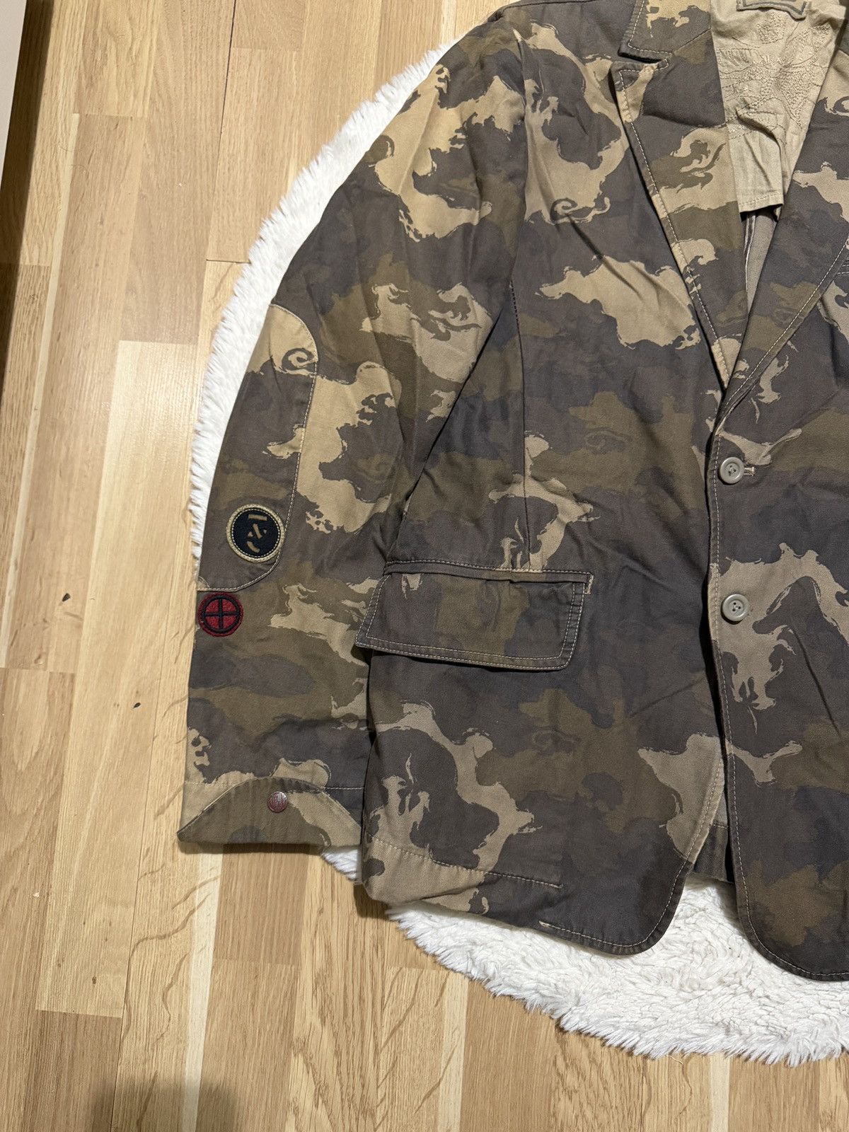 Diesel Diesel blazer camouflage jacket archive yyymamoto punk rare Size US M / EU 48-50 / 2 - 3 Thumbnail
