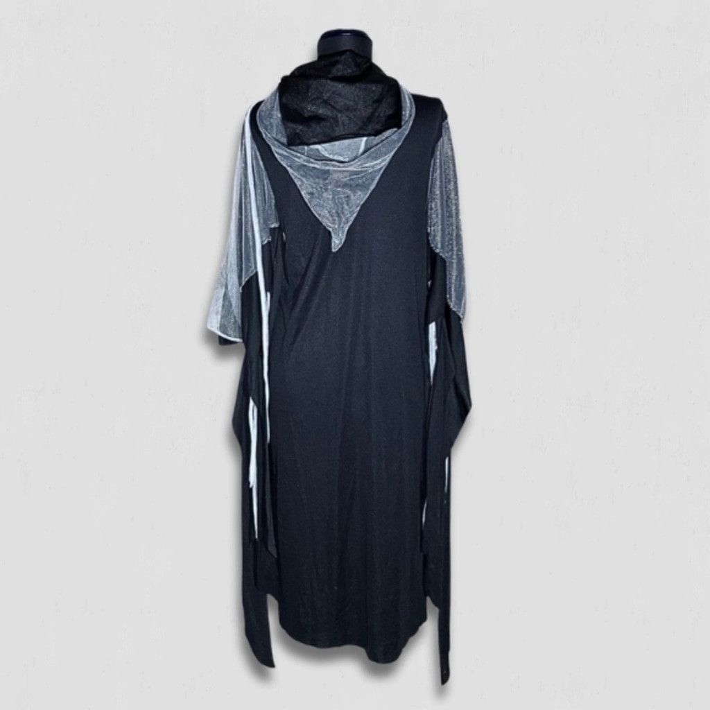 Vintage Spirit Ghoul Soul Eater Halloween Costume Black/Grey/White S Size S / US 4 / IT 40 - 3 Thumbnail