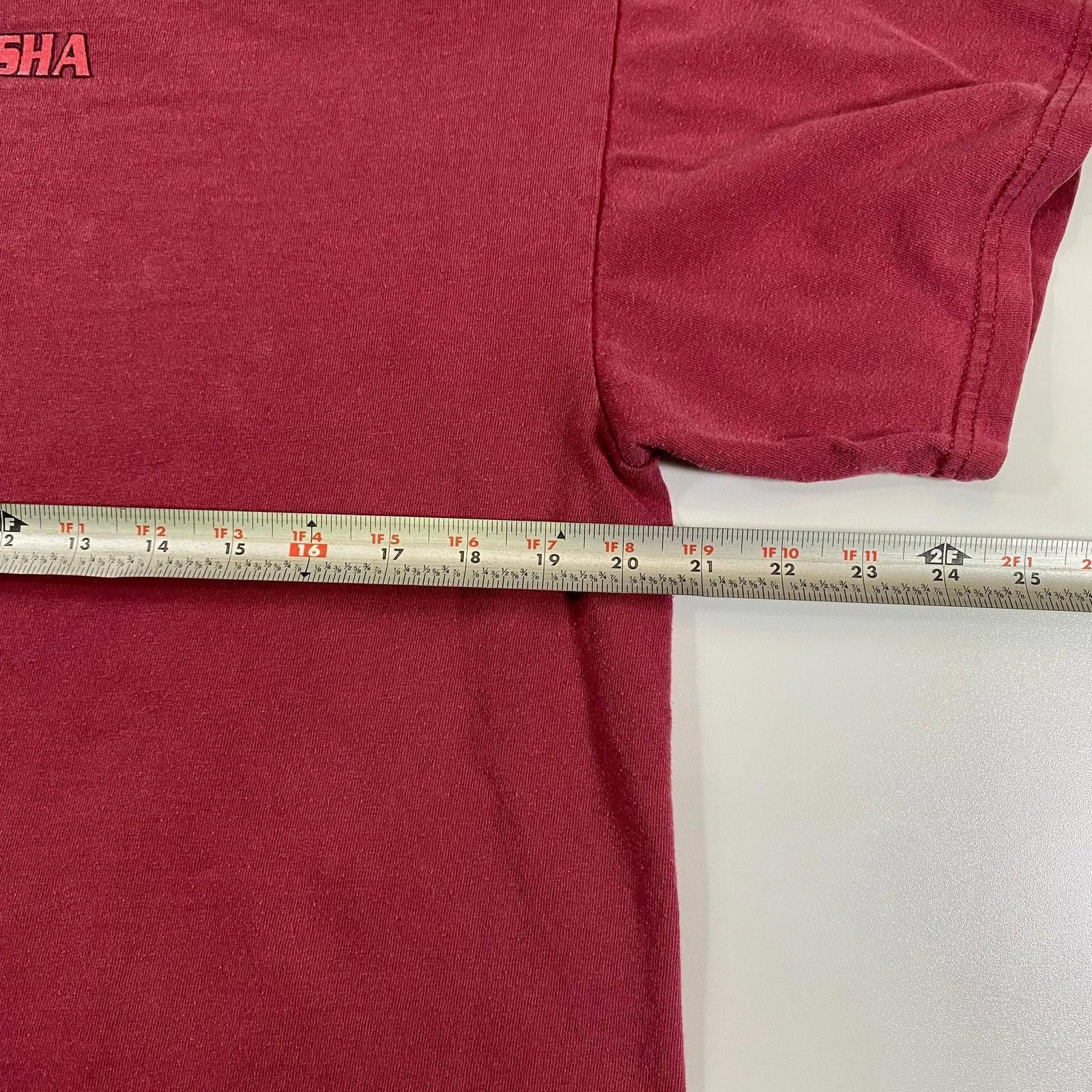Gildan Vintage Inuyasha T-Shirt Red Anime Manga 2003 Size ONE SIZE - 7 Thumbnail