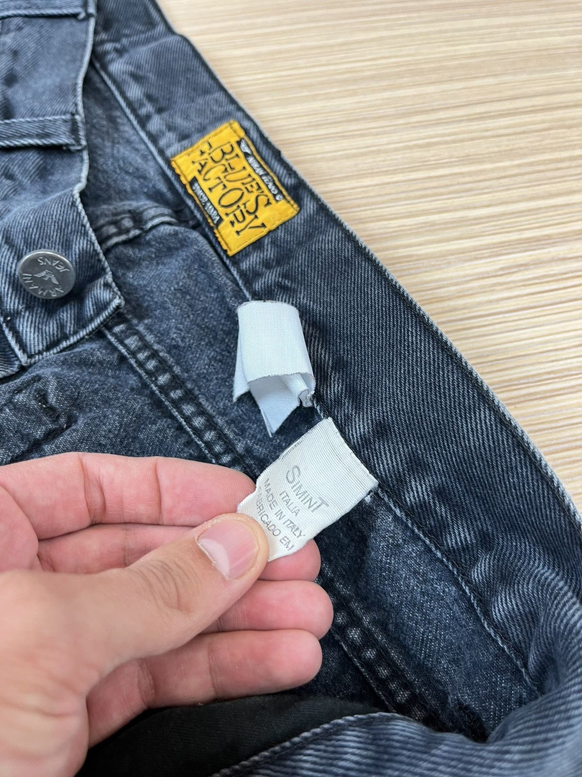 Armani × Vintage Archive 90s vintage Armani jeans Size US 32 / EU 48 - 11 Thumbnail