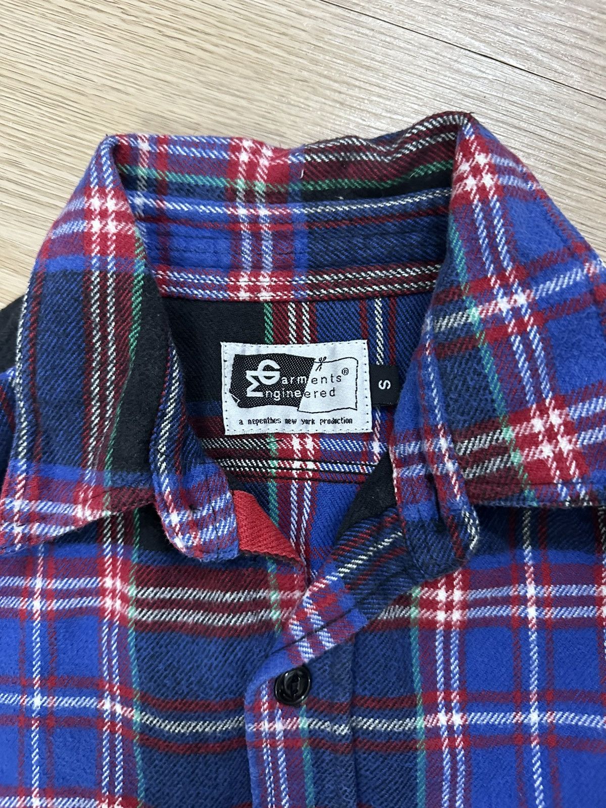 Engineered Garments × Japanese Brand × Nepenthes Rare Engineered Garments Nepenthes Plaid Checkered Shirt Size US S / EU 44-46 / 1 - 4 Thumbnail