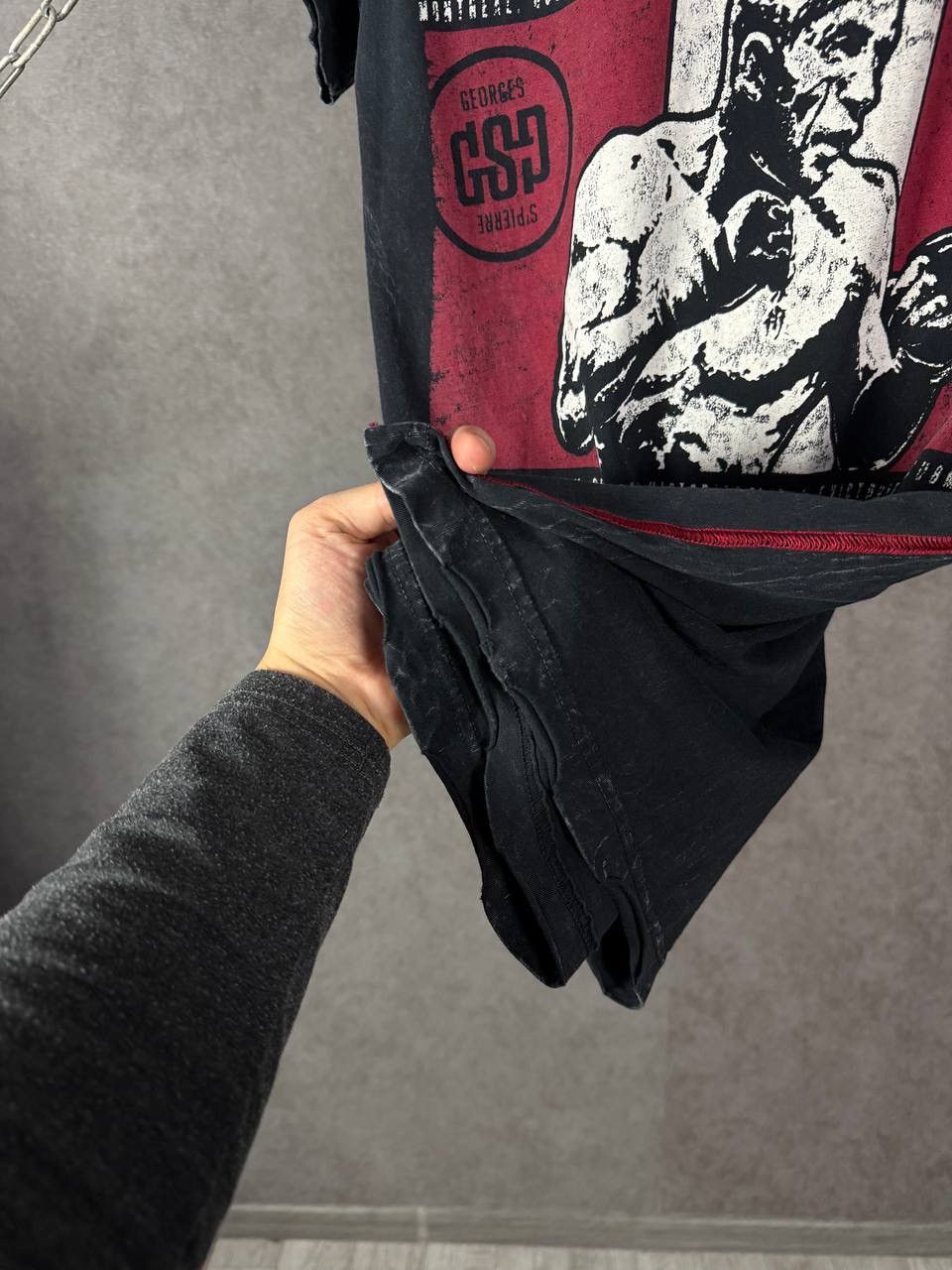 Affliction Affliction made in USA Georges St.Pierre distressed tee Size US S / EU 44-46 / 1 - 8 Thumbnail
