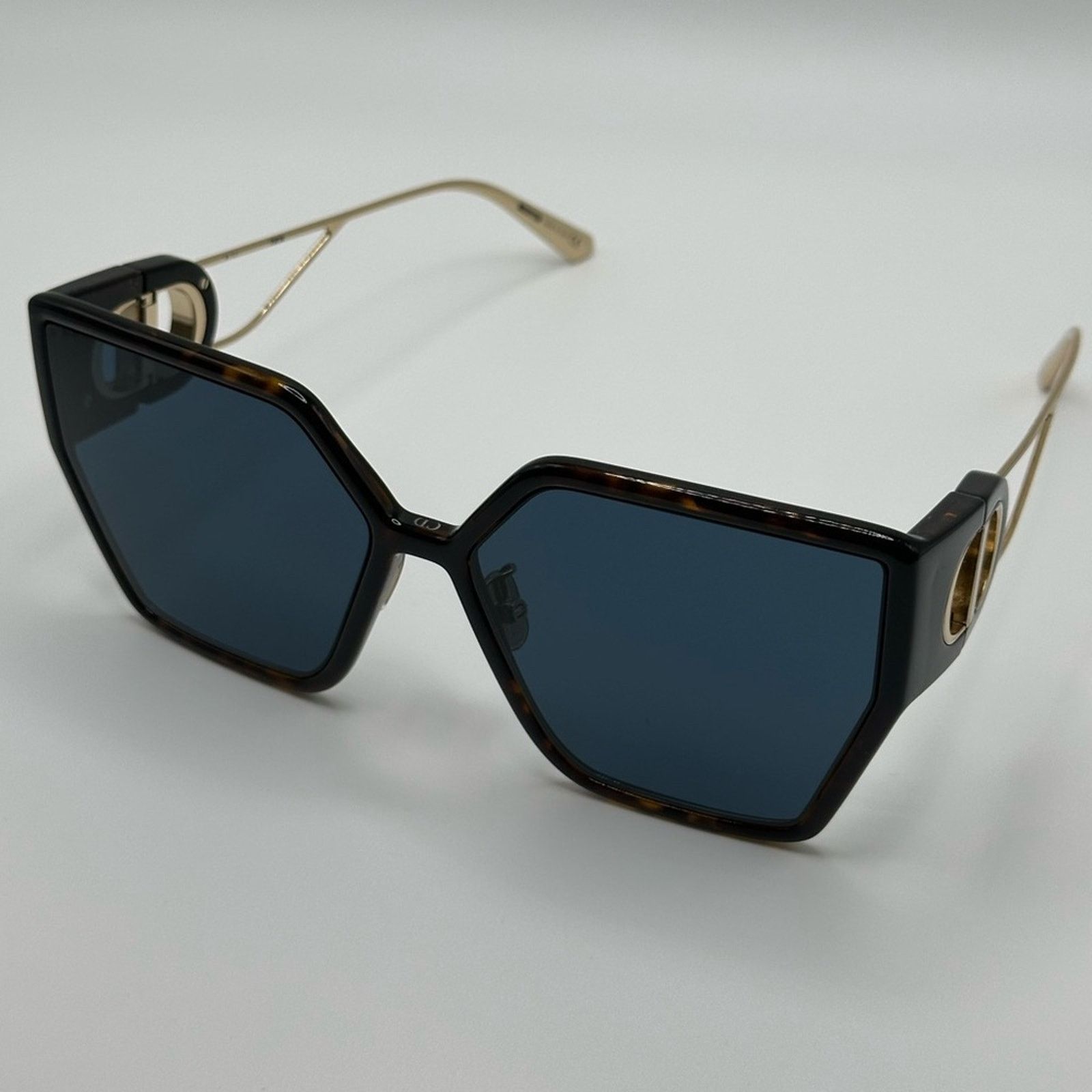 Dior NEW Dior Sunglasses 30MONTAIGNE BU 22B0 Dark Havana Blue Size ONE SIZE - 3 Thumbnail
