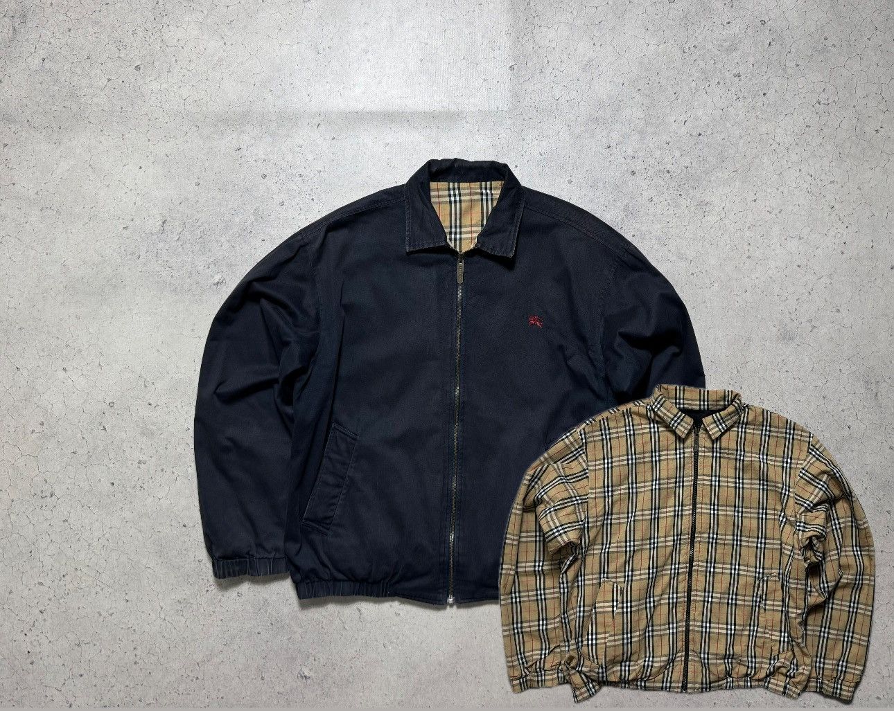 Burberry Burberry Vintage 90’s Bomber Light Jacket Checked Size M Size US M / EU 48-50 / 2 - 1 Thumbnail