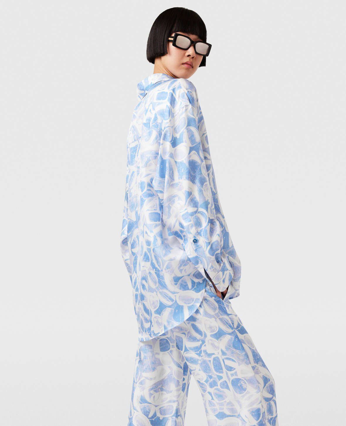 Stella McCartney Stella Mccartney printed silk twill shirt Size M / US 6-8 / IT 42-44 - 2 Thumbnail