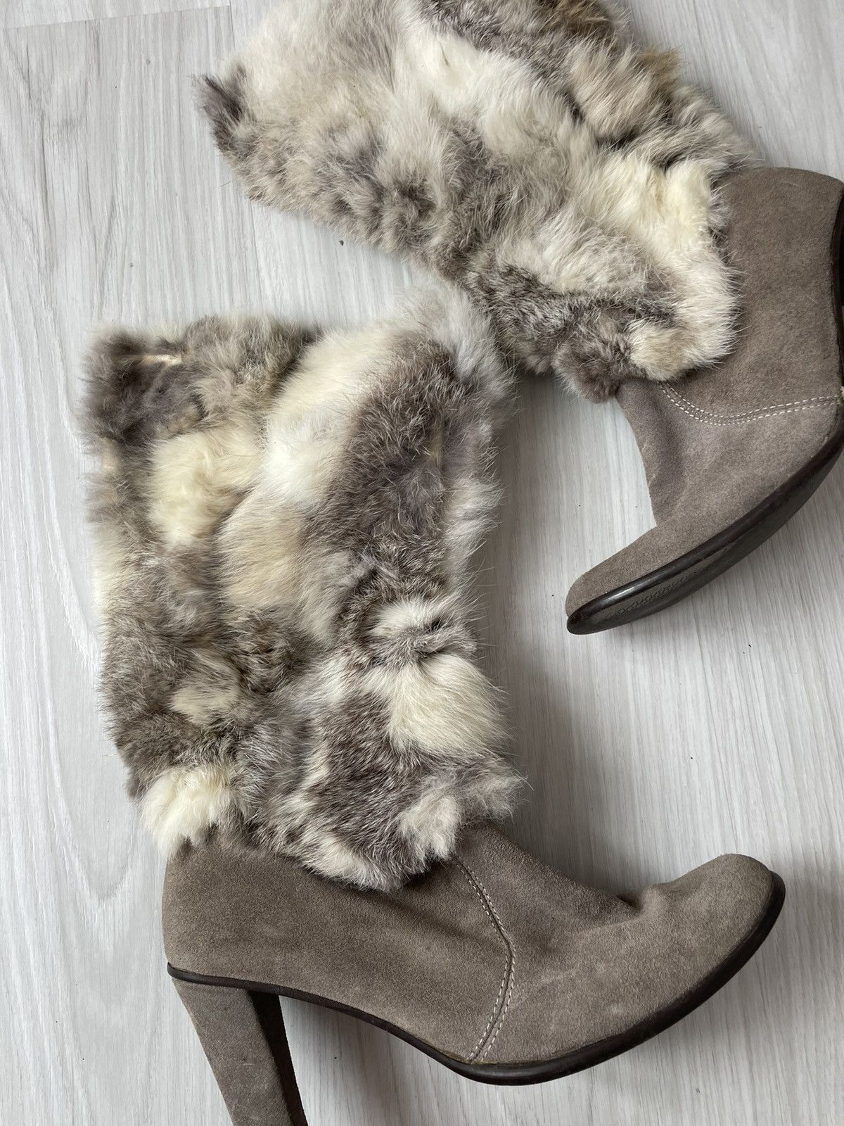 Vintage Vintage fur boots Size US 7.5 / IT 37.5 - 10 Thumbnail