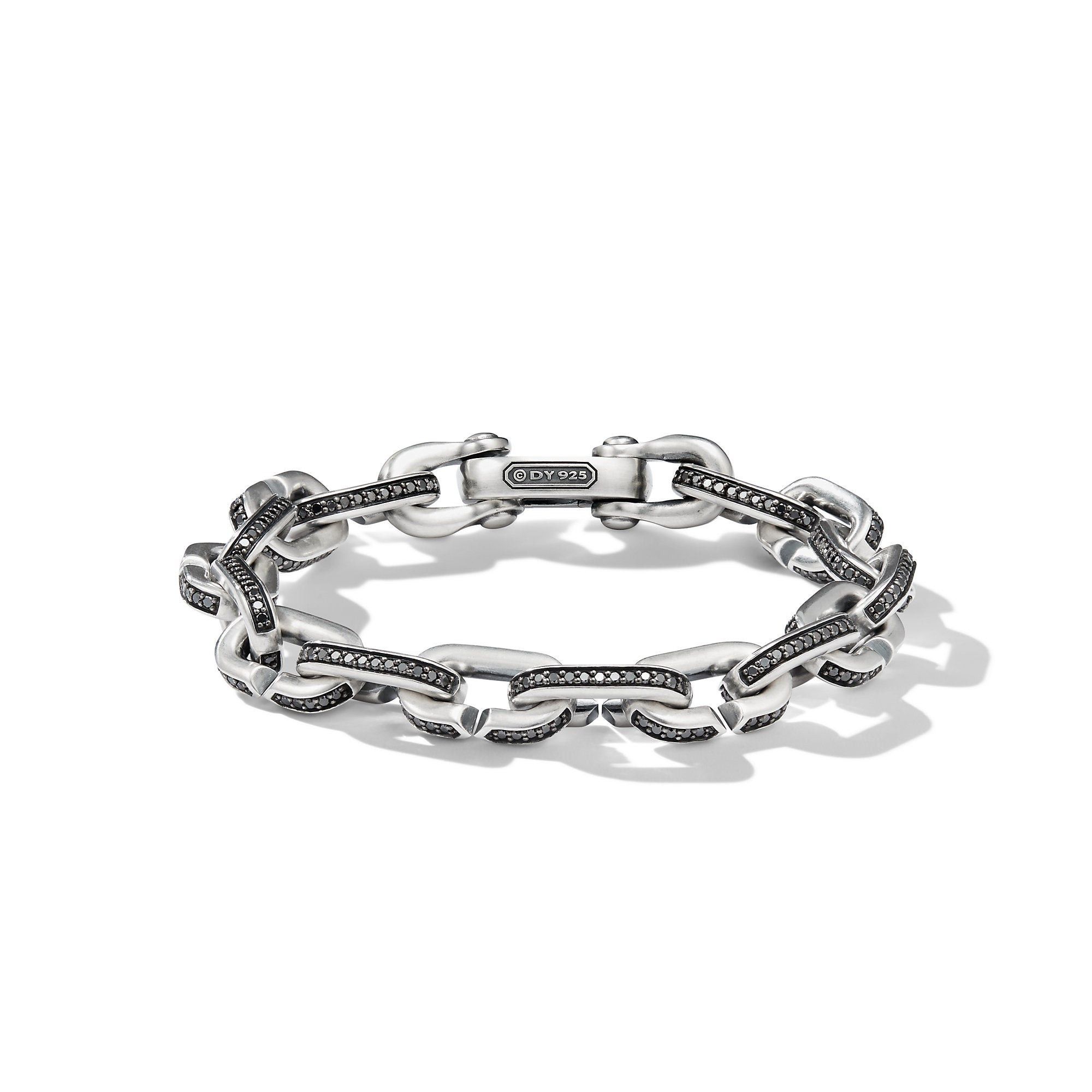David Yurman o1w1db10526 BC0439M /Size:L/Chain Links Bracelet in Silver Size ONE SIZE - 1 Thumbnail