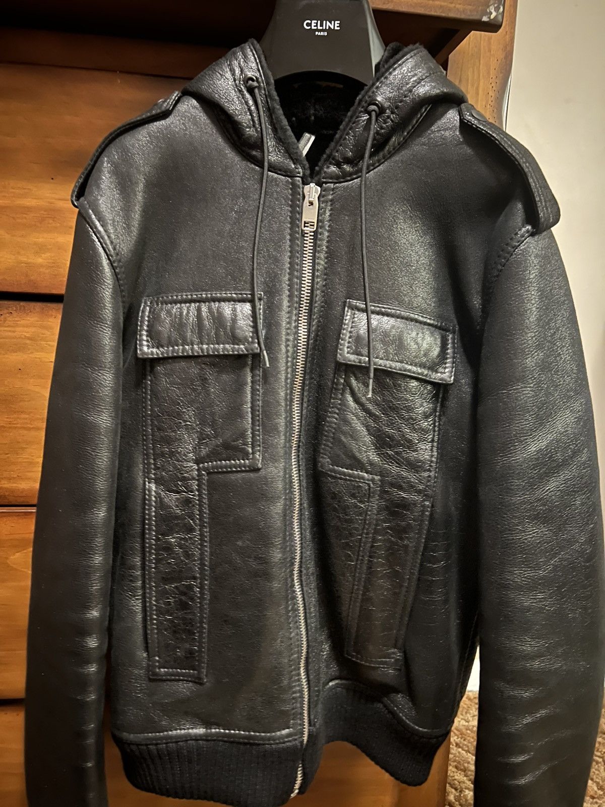 Dior × Hedi Slimane Dior Homme AW/07 Leather Coat Size US M / EU 48-50 / 2 - 11 Thumbnail