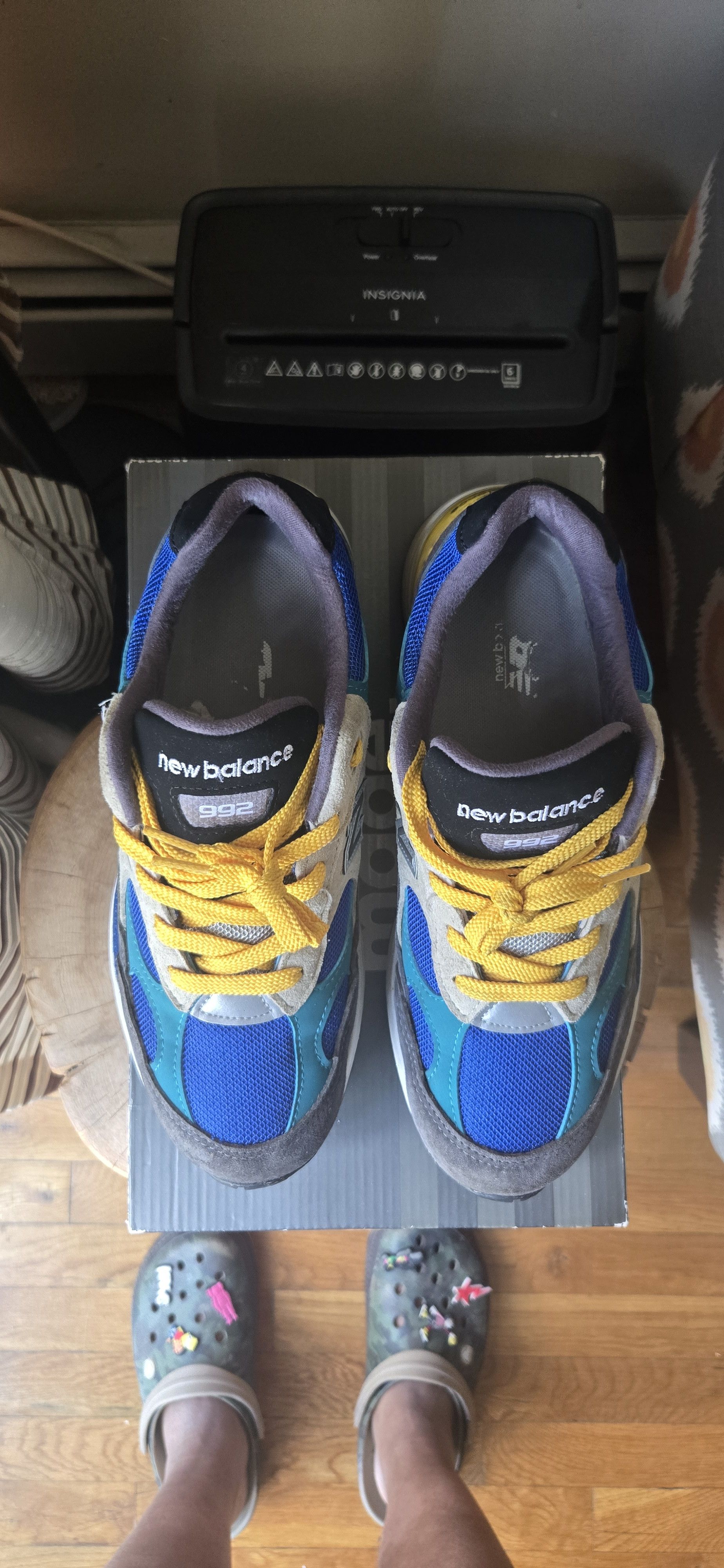 New Balance New Balance 992 Colorblock Size US 7.5 / EU 40-41 - 5 Thumbnail