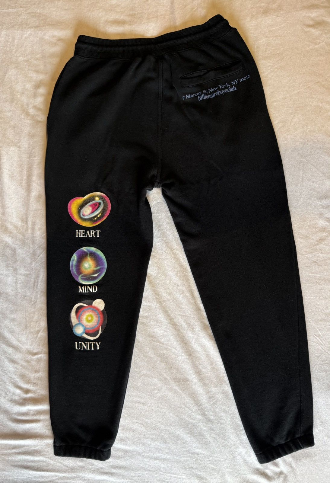 Billionaire Boys Club Billionaire Boys Club Black Jogger Sweatpant Logo Drawstring Size US 32 / EU 48 - 2 Thumbnail
