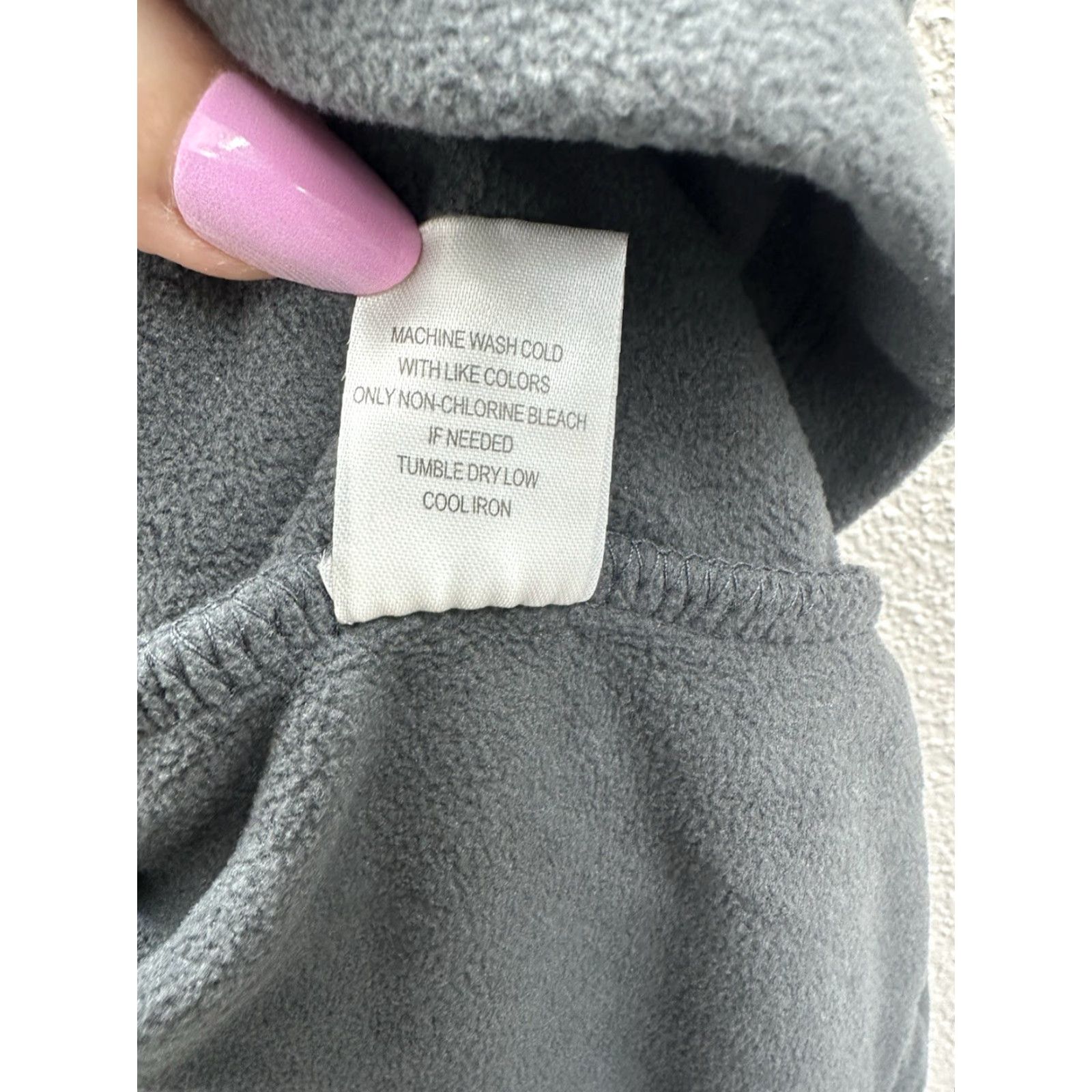 Vintage Appleseeds Womens Shirt Petite XL Gray Long Sleeve Crowl Neck Fleece Size XL / US 12-14 / IT 48-50 - 6 Thumbnail