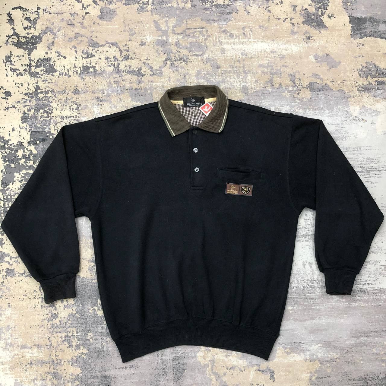 Dunlop Y445 VTG DUNLOP MOTORSPORT SWEATSHIRT Size US M / EU 48-50 / 2 - 1 Thumbnail