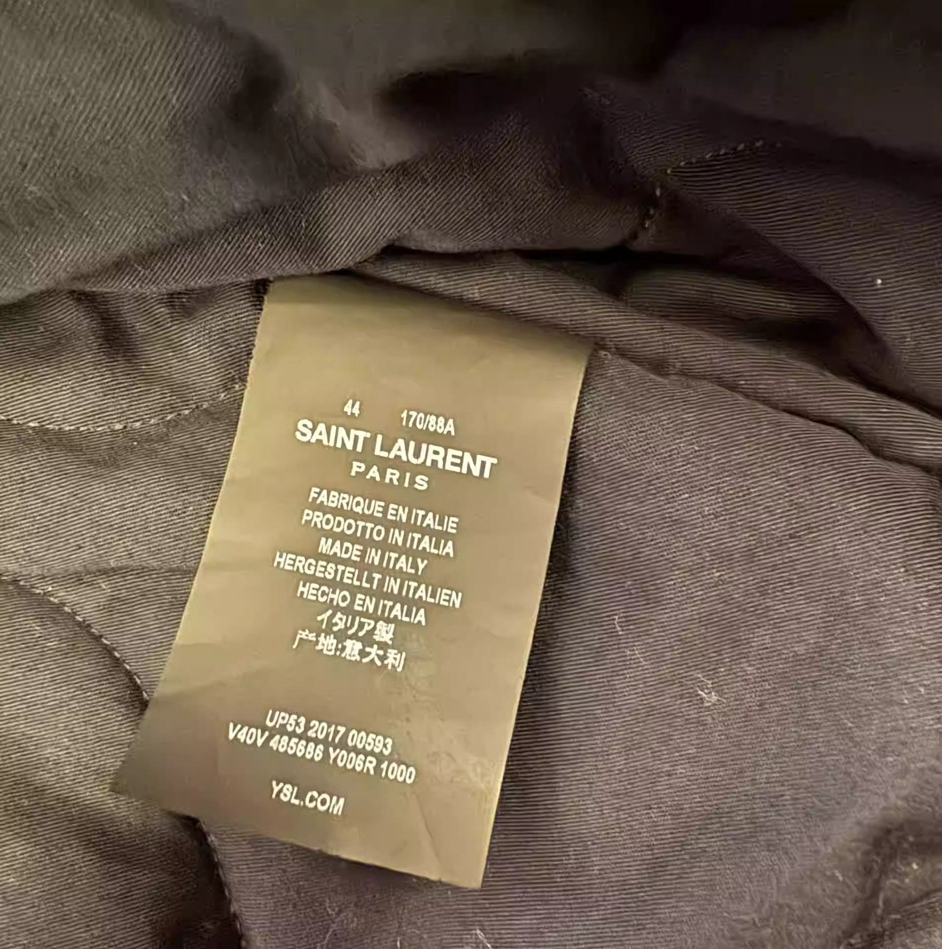 Saint Laurent Paris saint laurent Corduroy Baseball Jersey Size US S / EU 44-46 / 1 - 3 Thumbnail