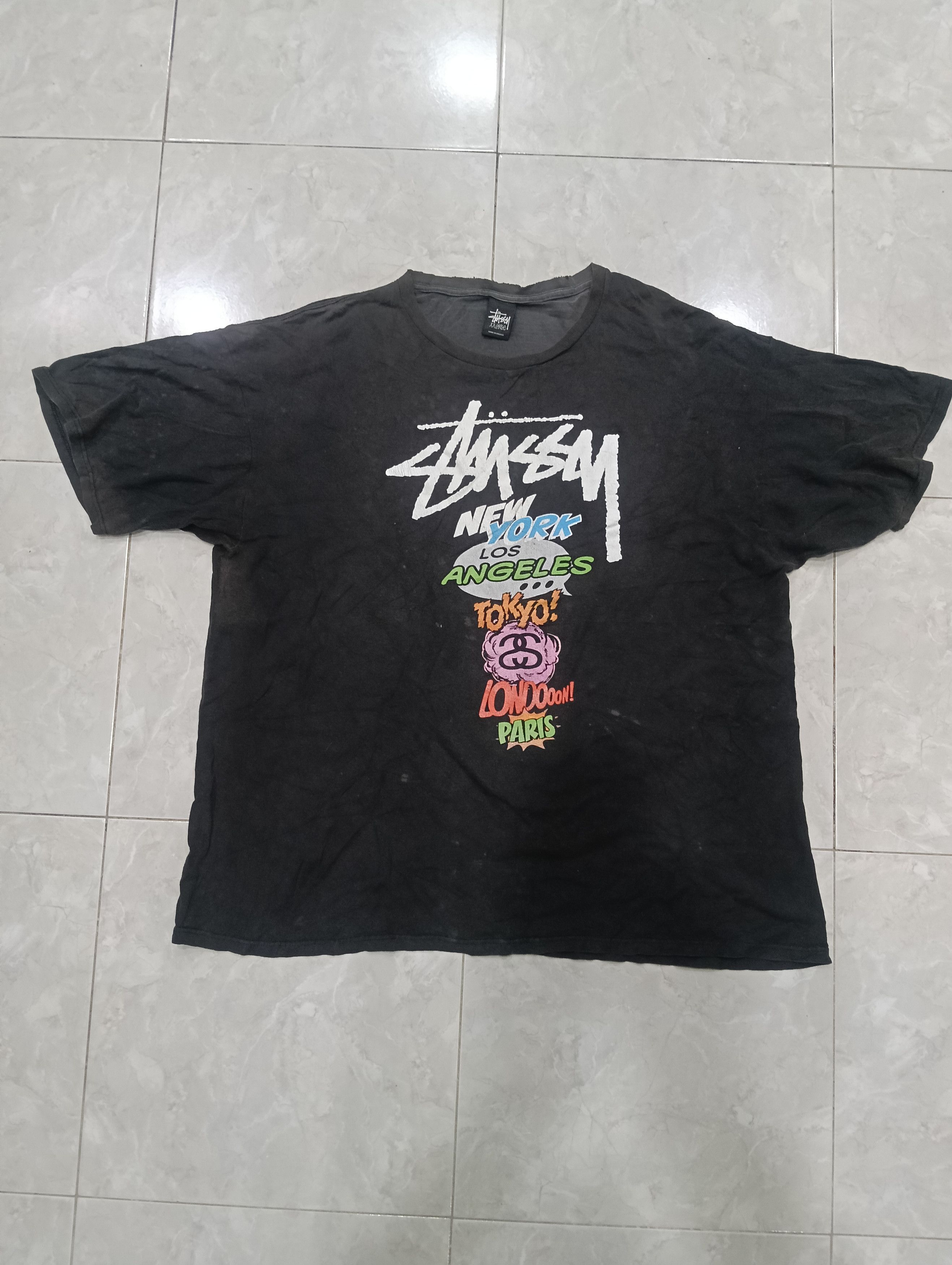 Japanese Brand Vintage Y2K Stussy Size US XXL / EU 58 / 5 - 2 Thumbnail