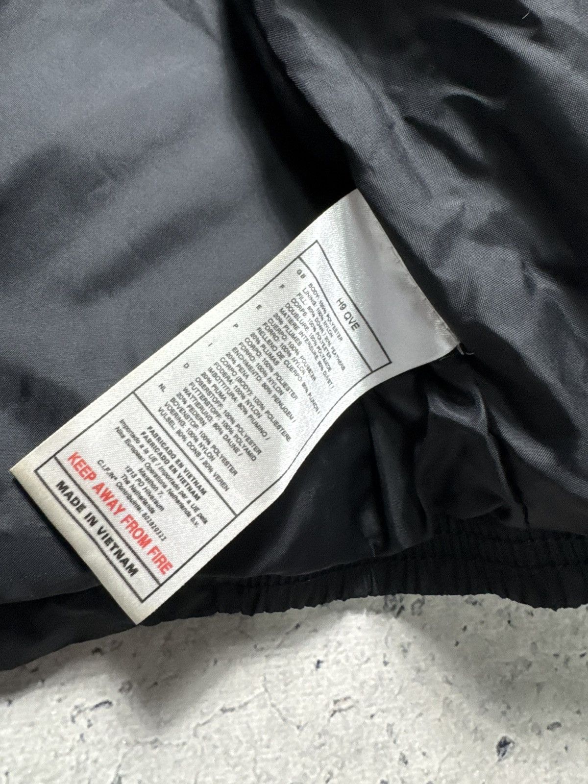 Nike Nike Down Puffer Jacket Black Swoosh Drill Size XL Size US XL / EU 56 / 4 - 8 Thumbnail