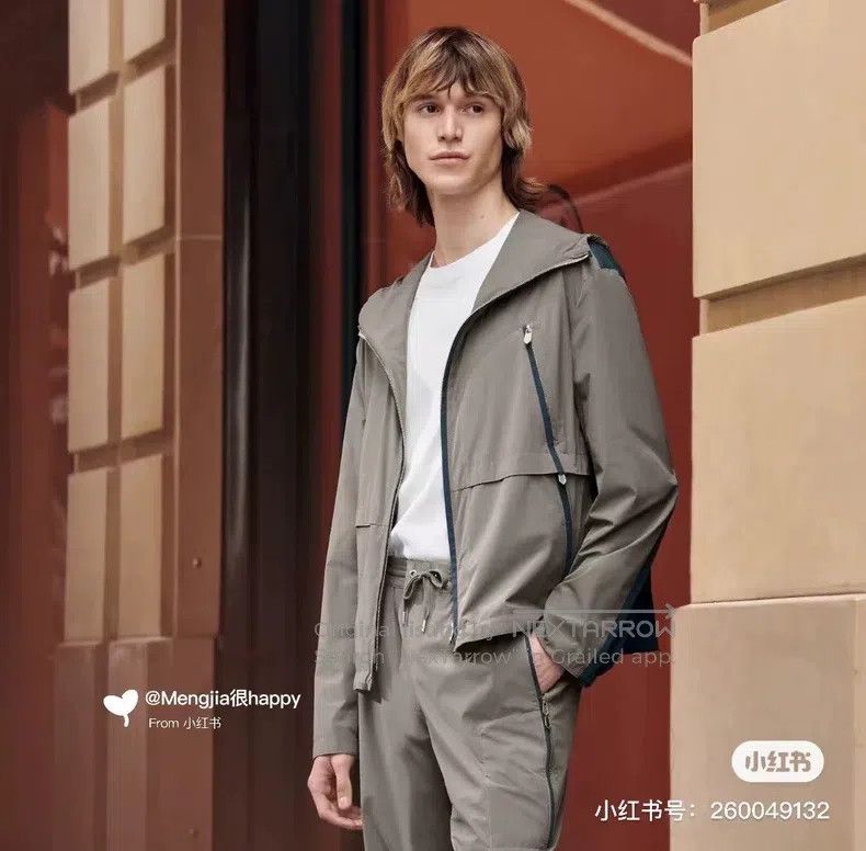 Hermes Hermes Color Blocked Waterproof Windbreaker Jacket Size US S / EU 44-46 / 1 - 6 Thumbnail