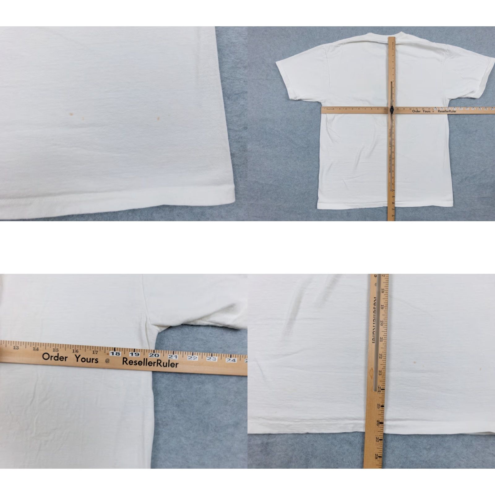 Vintage VINTAGE Oneita Orchard Supply Shirt Adult Large White 90s Single Stitch Short Sleeve Mens Size US L / EU 52-54 / 3 - 8 Thumbnail