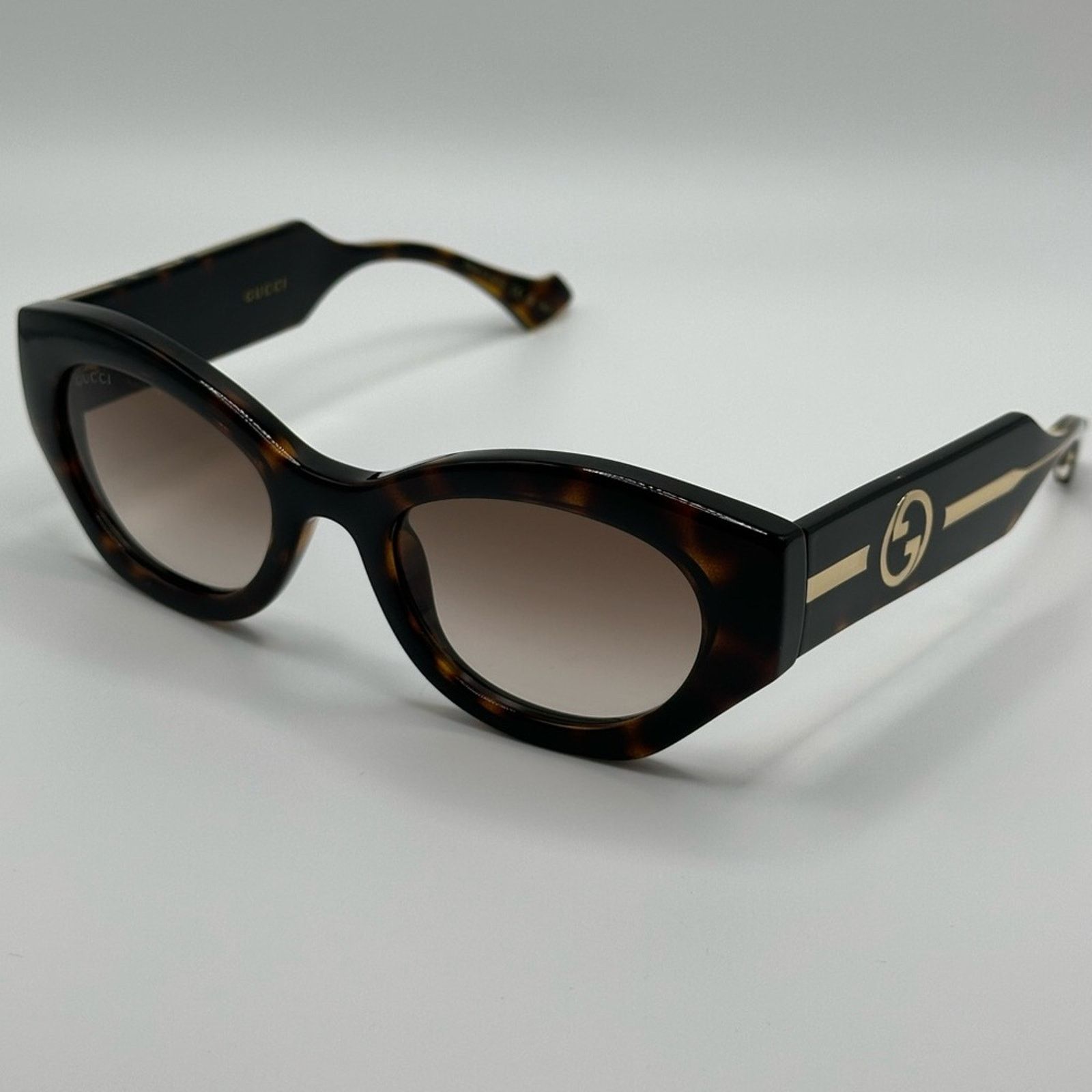 Gucci NEW Gucci Sunglasses GG1553S 002 Havana Crystal Brown Women Size ONE SIZE - 3 Thumbnail