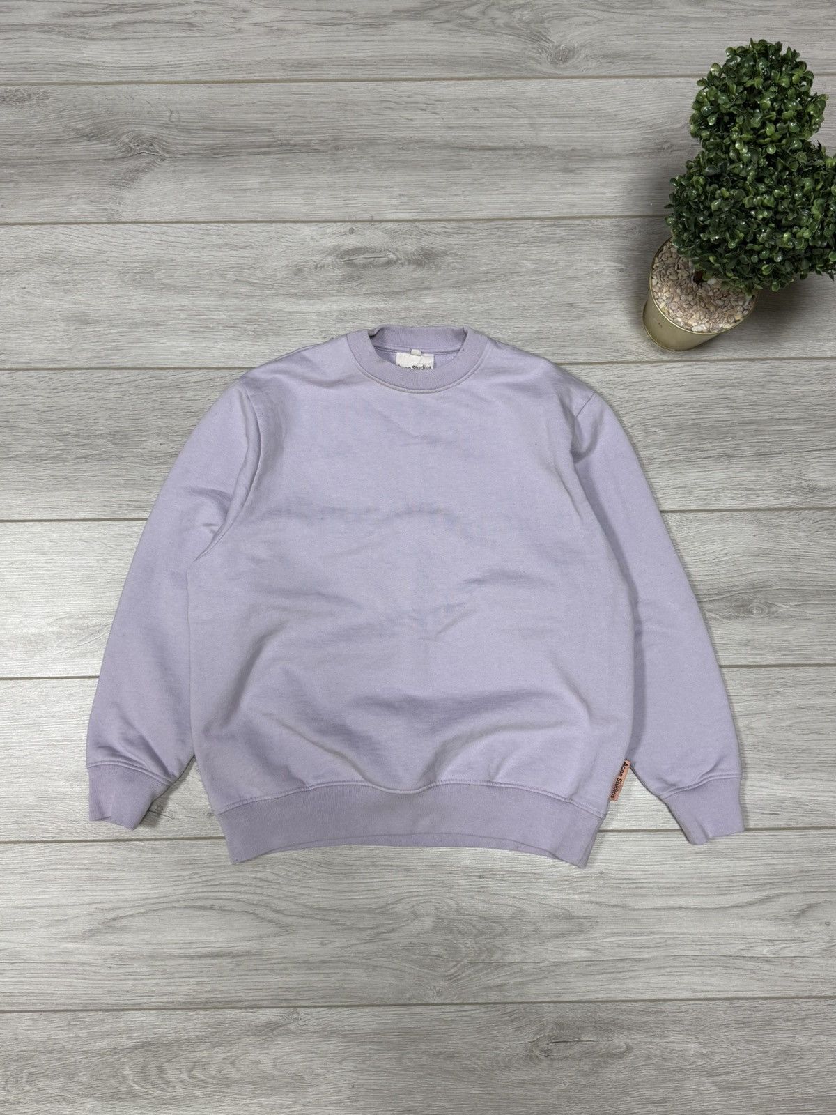 Acne Studios Acne Studios vintage sweatshirt side logo boxy fit Size US S / EU 44-46 / 1 - 1 Thumbnail