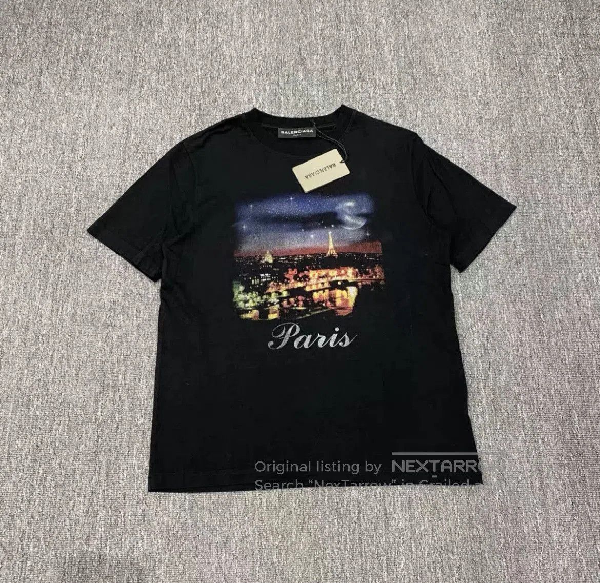 Balenciaga Balenciaga Paris night view Tee. Size S / US 4 / IT 40 - 1 Thumbnail