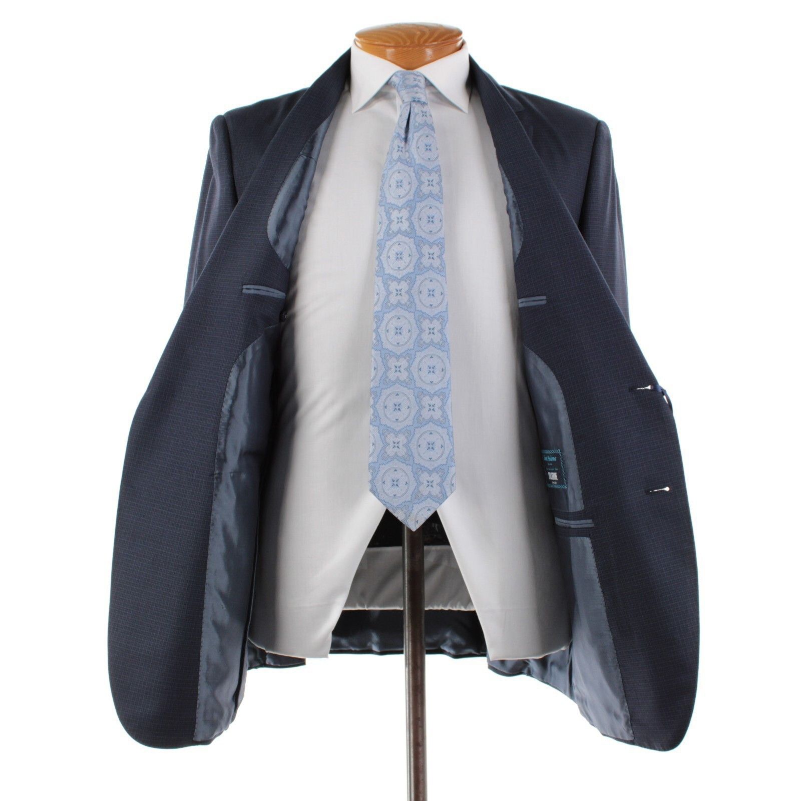 Other Sant'Andrea Suit Size US 44 Long in Blue Size 44R - 7 Thumbnail