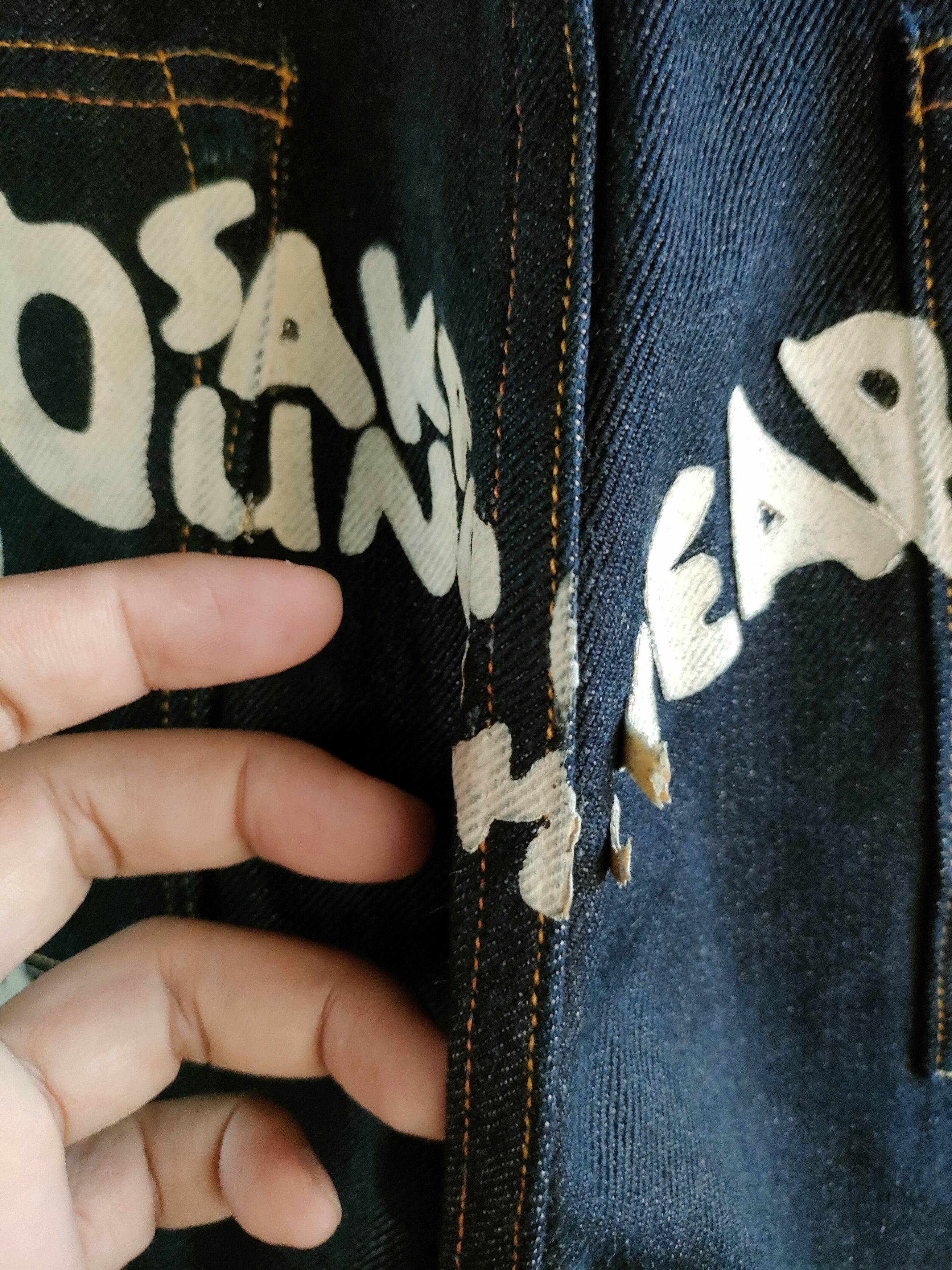 Evisu Evisu Script Logo Selvedge Jeans Size US 36 / EU 52 - 8 Thumbnail
