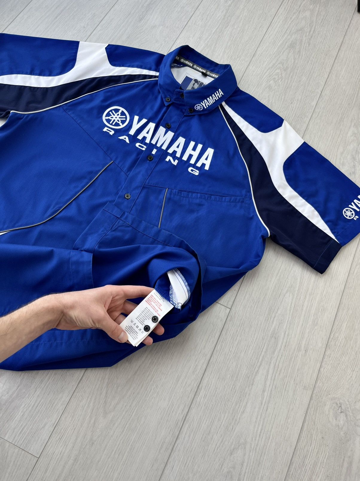 Japanese Brand Vintage Yamaha Racing Shirt Center Logo Y2K Japanese Hype 90 Size US XL / EU 56 / 4 - 8 Thumbnail