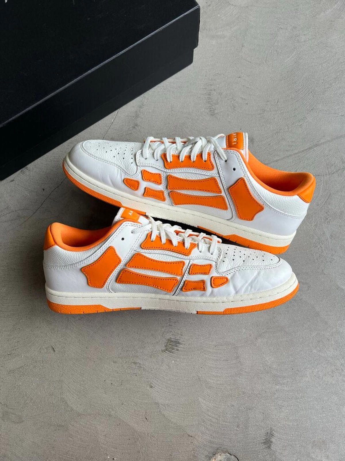 Amiri Amiri Bone Sneaker Orange/White Sz. 48 Size ONE SIZE - 2 Thumbnail