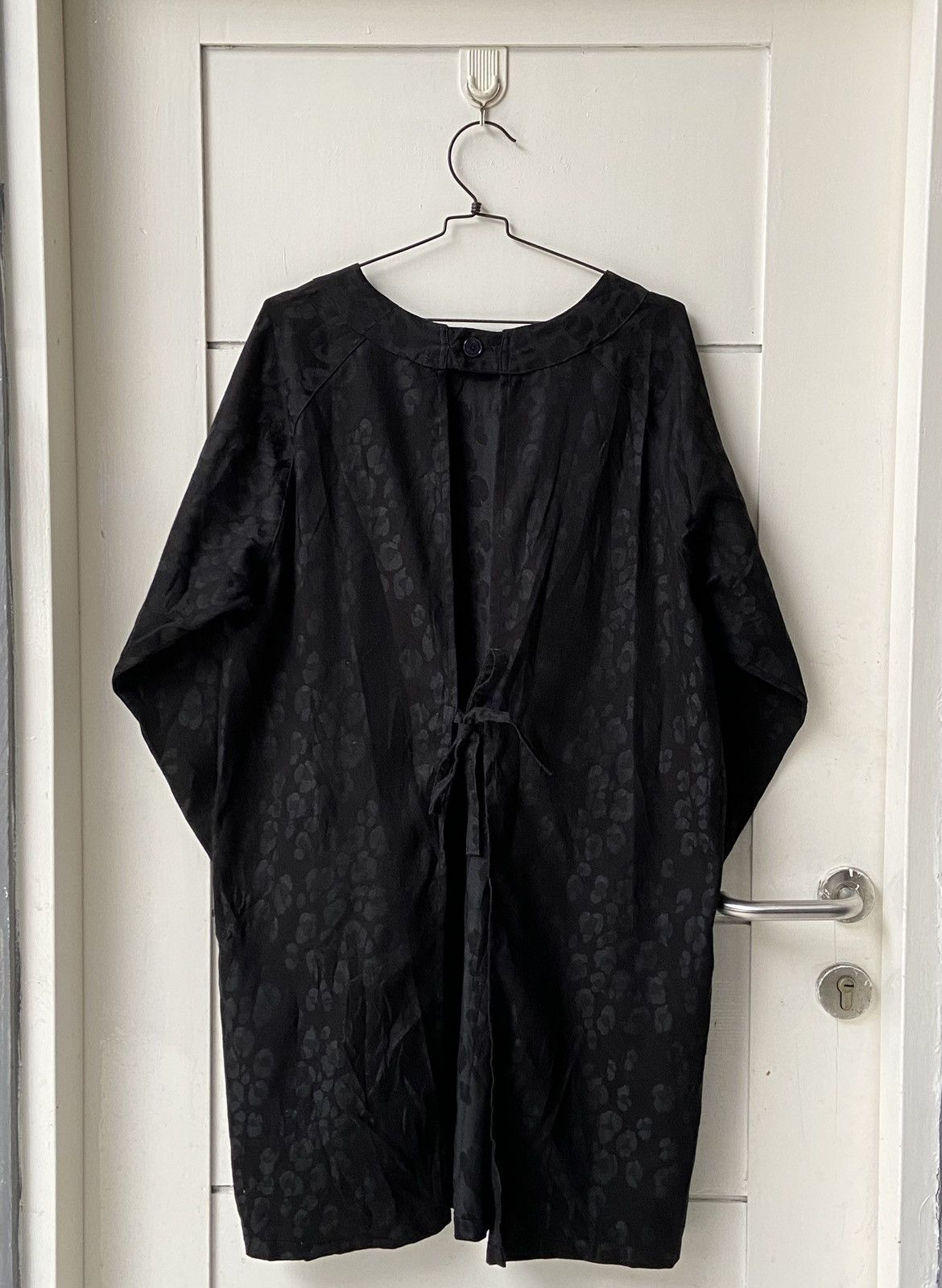 Hanae Mori HANAE MORI Black Apron Size L / US 10 / IT 46 - 16 Thumbnail