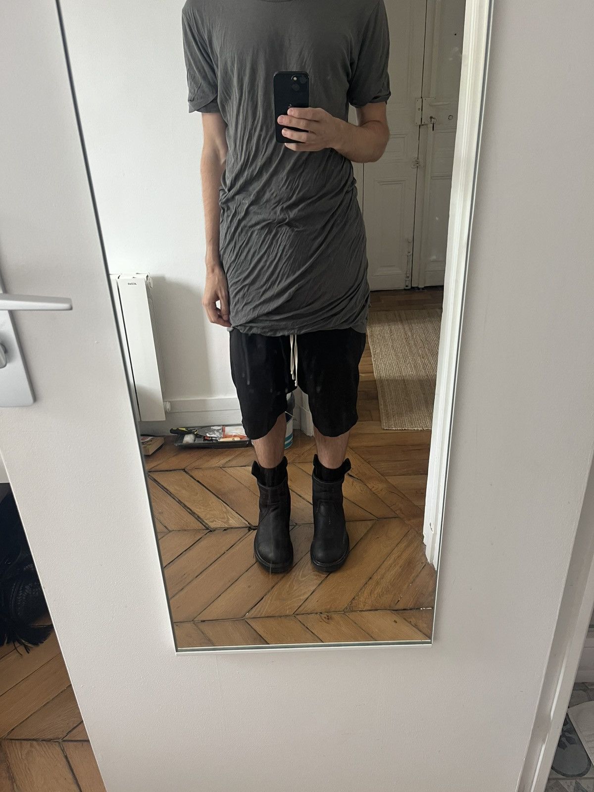 Rick Owens Rick Owens fw13 Plinth lined boots Size US 9 / EU 42 - 6 Thumbnail