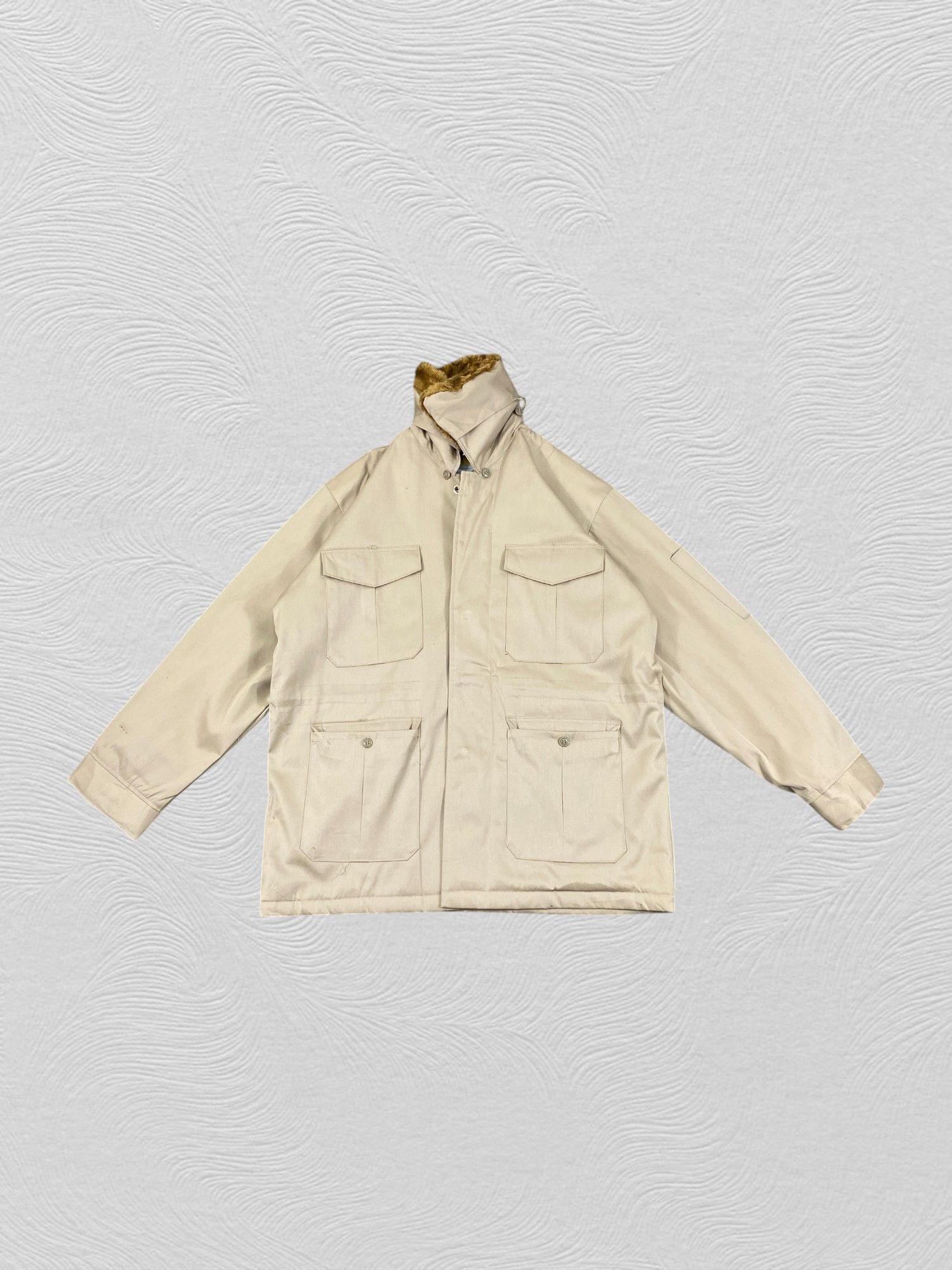 Japanese Brand Vintage Mowint Field Jacket -J055 Size US L / EU 52-54 / 3 - 1 Thumbnail
