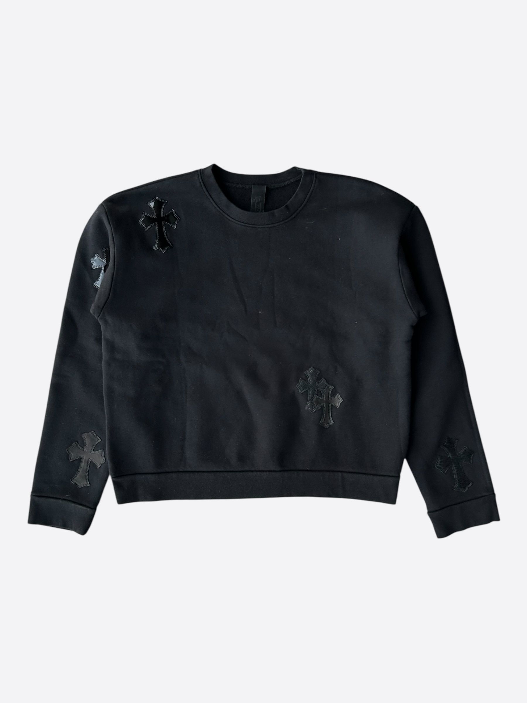 Chrome Hearts Chrome Hearts Black Cross Patch Sweater Size US M / EU 48-50 / 2 - 1 Thumbnail