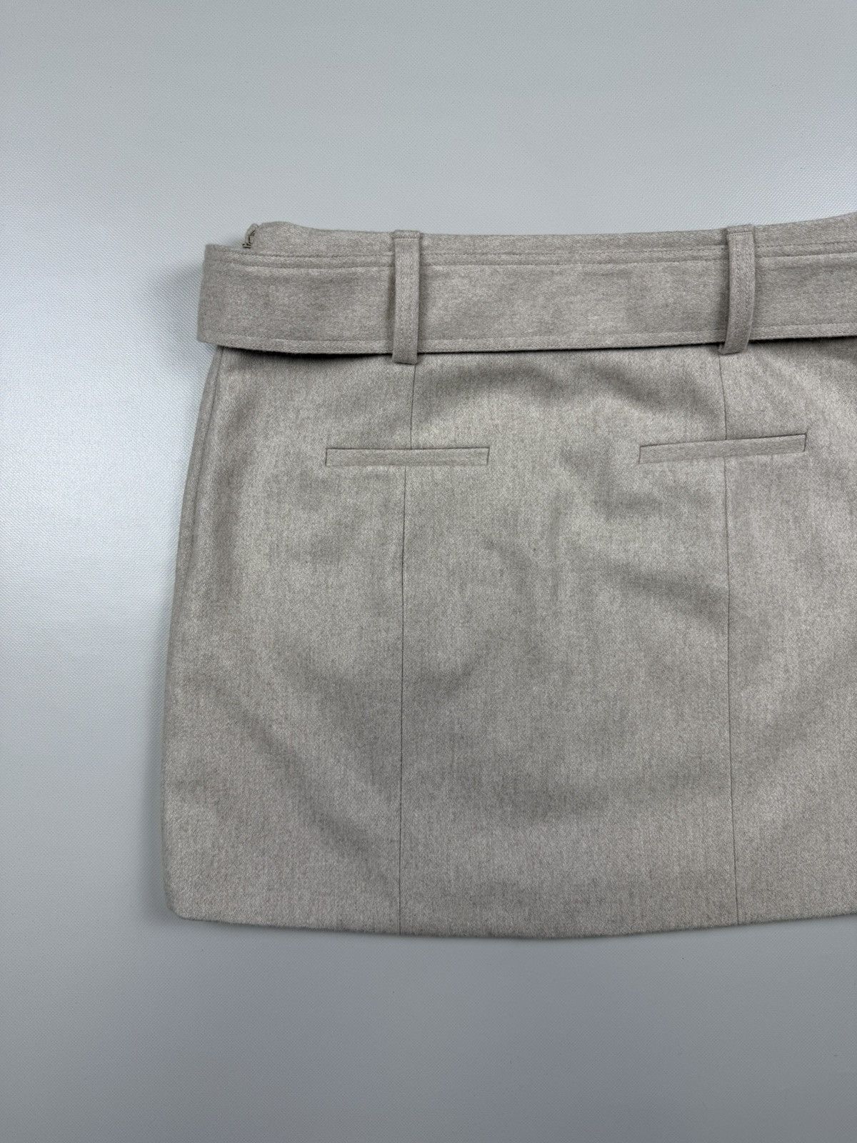 Sezane Sezane Gellie Wool Polyamide Cashmere Mini Skirt Size 42 Size 30" / US 8 / IT 44 - 7 Thumbnail