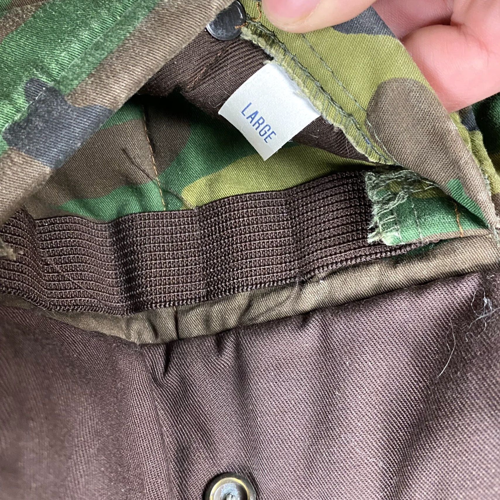 Vintage VINTAGE VTG TIMBER KING CAMO QUILTED JACKET COAT MEN GREEN LARGE Size US L / EU 52-54 / 3 - 5 Thumbnail
