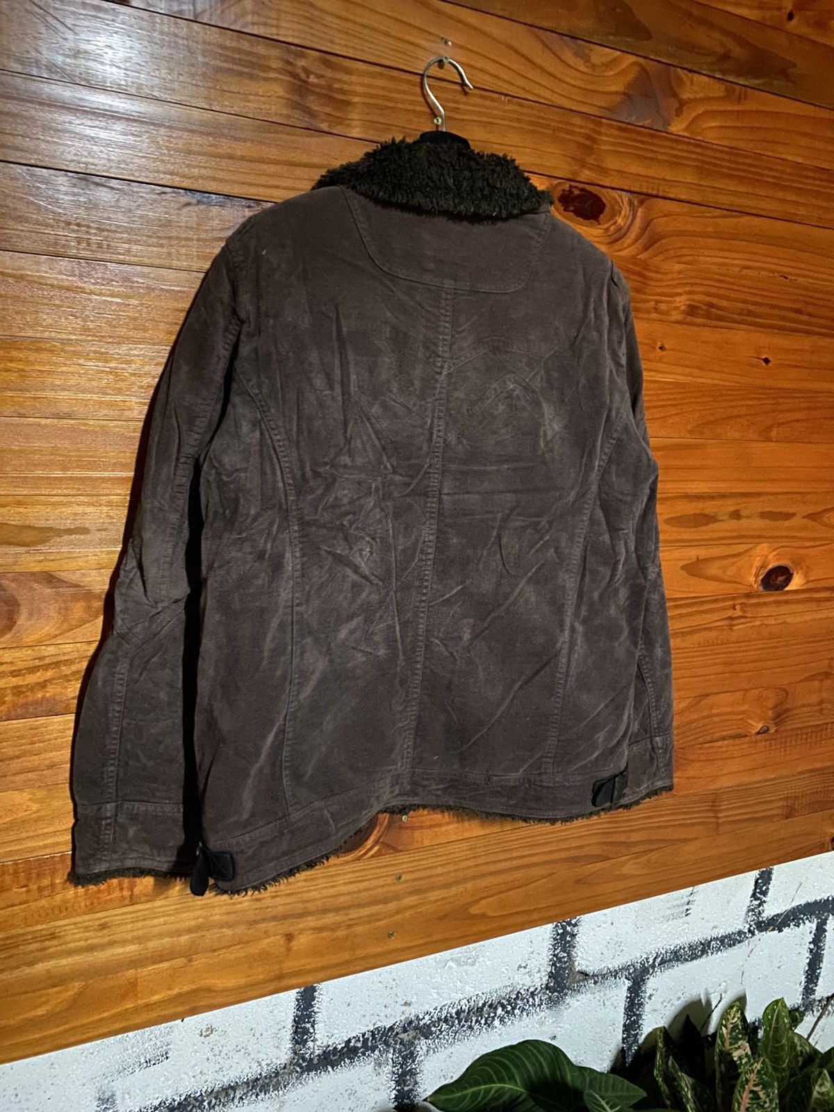 Carter's Vintage Carter’s Brown Corduroy Aviator Jacket Shearling Size US M / EU 48-50 / 2 - 11 Thumbnail