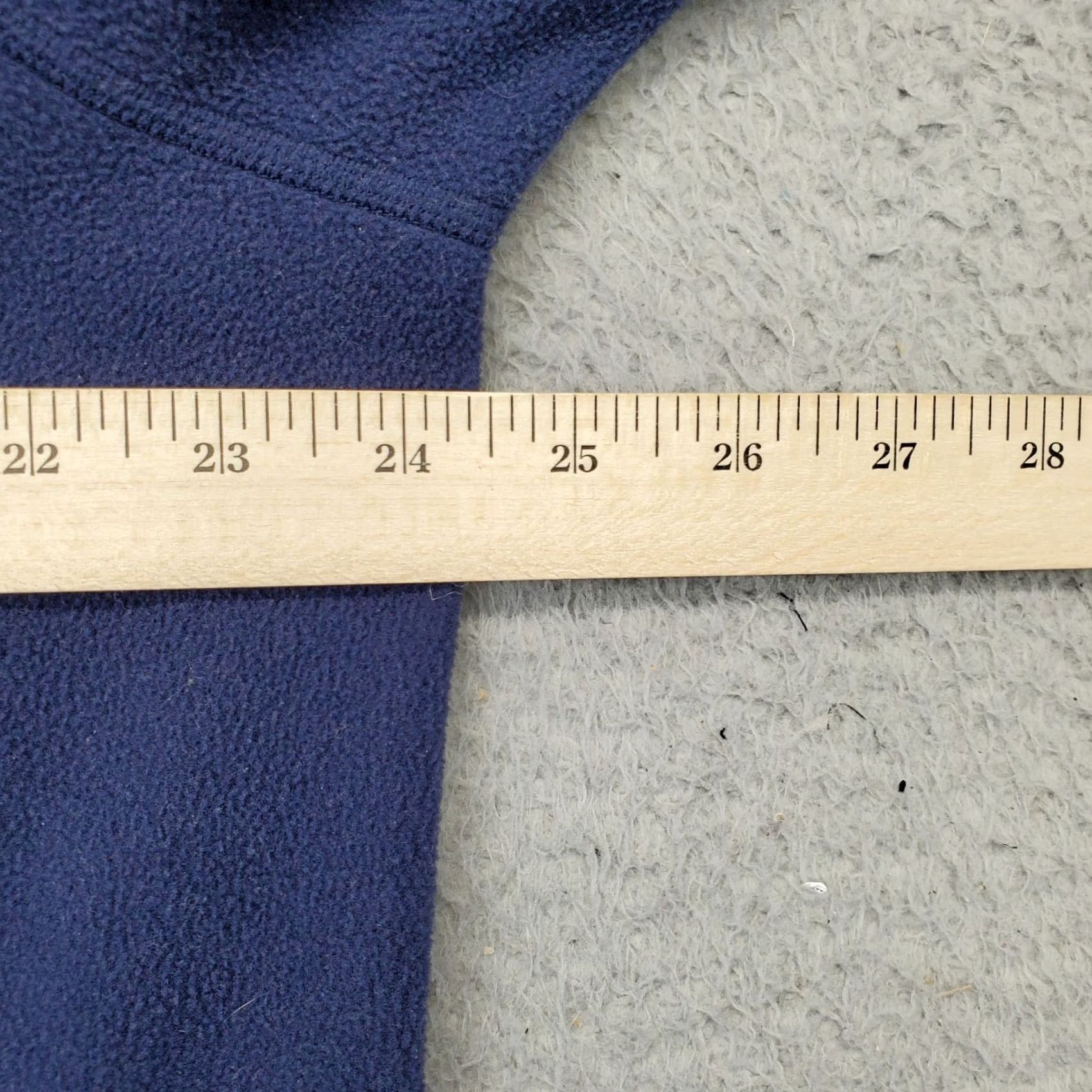 Vintage L.L. Bean Better Sweater Mens XL Blue Fleece Long Sleeve Mock Neck Quarter Zip Size US XL / EU 56 / 4 - 5 Thumbnail