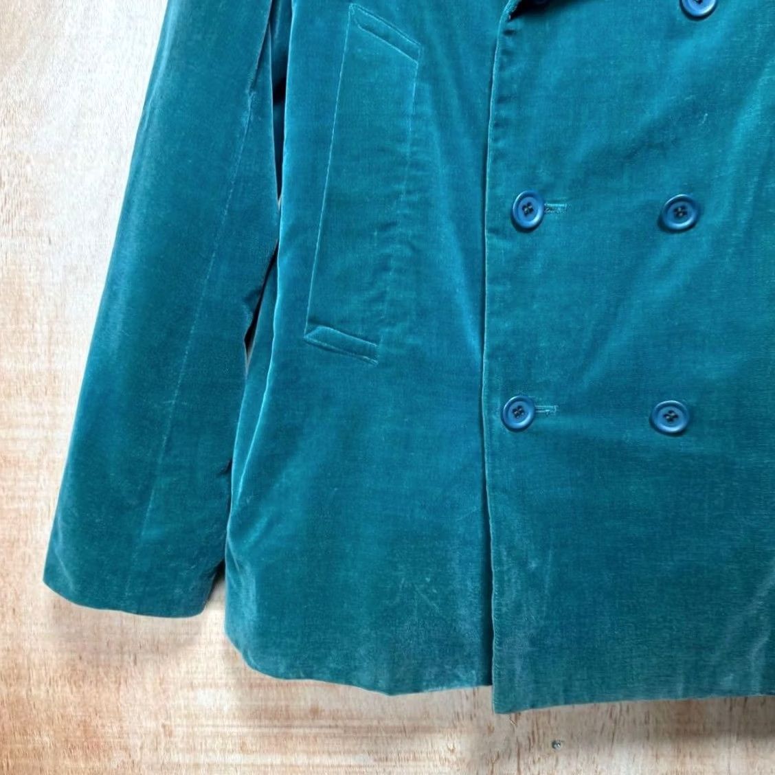 Yohji Yamamoto Yohji Yamamoto VELOUR JACKET Men Color Green Material Leather Size L Used Size US L / EU 52-54 / 3 - 6 Thumbnail