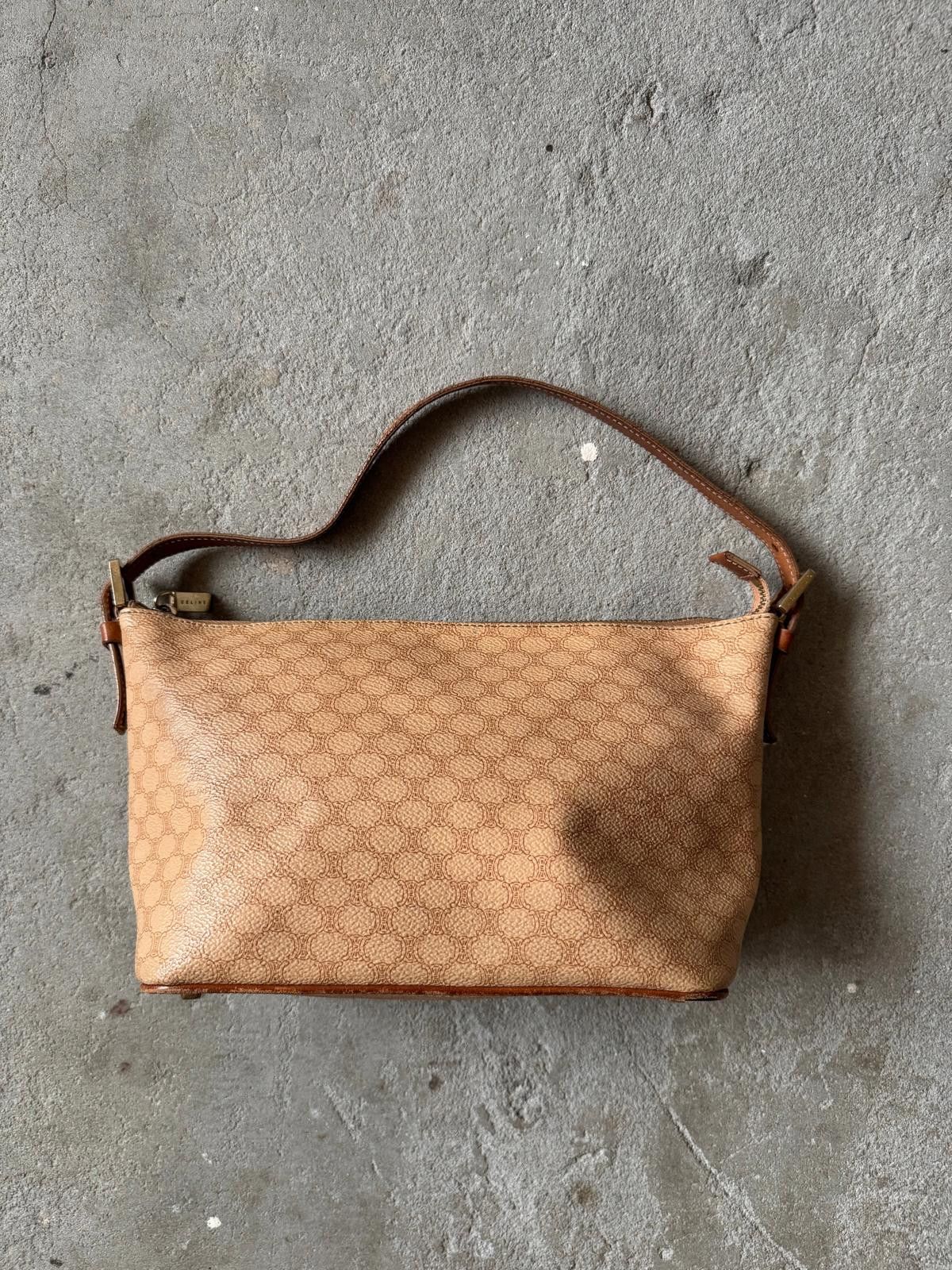 Celine Celine Macadam Shoulder Bag Beige Size ONE SIZE - 2 Thumbnail