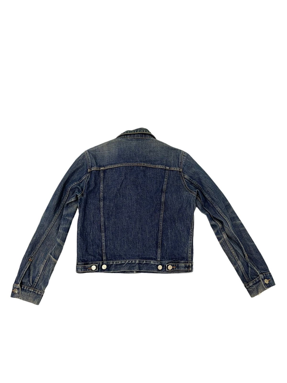 A.P.C. Iconic A.P.C. France Trucker Jacket Denim Faded 5🟩5 Size US M / EU 48-50 / 2 - 11 Thumbnail