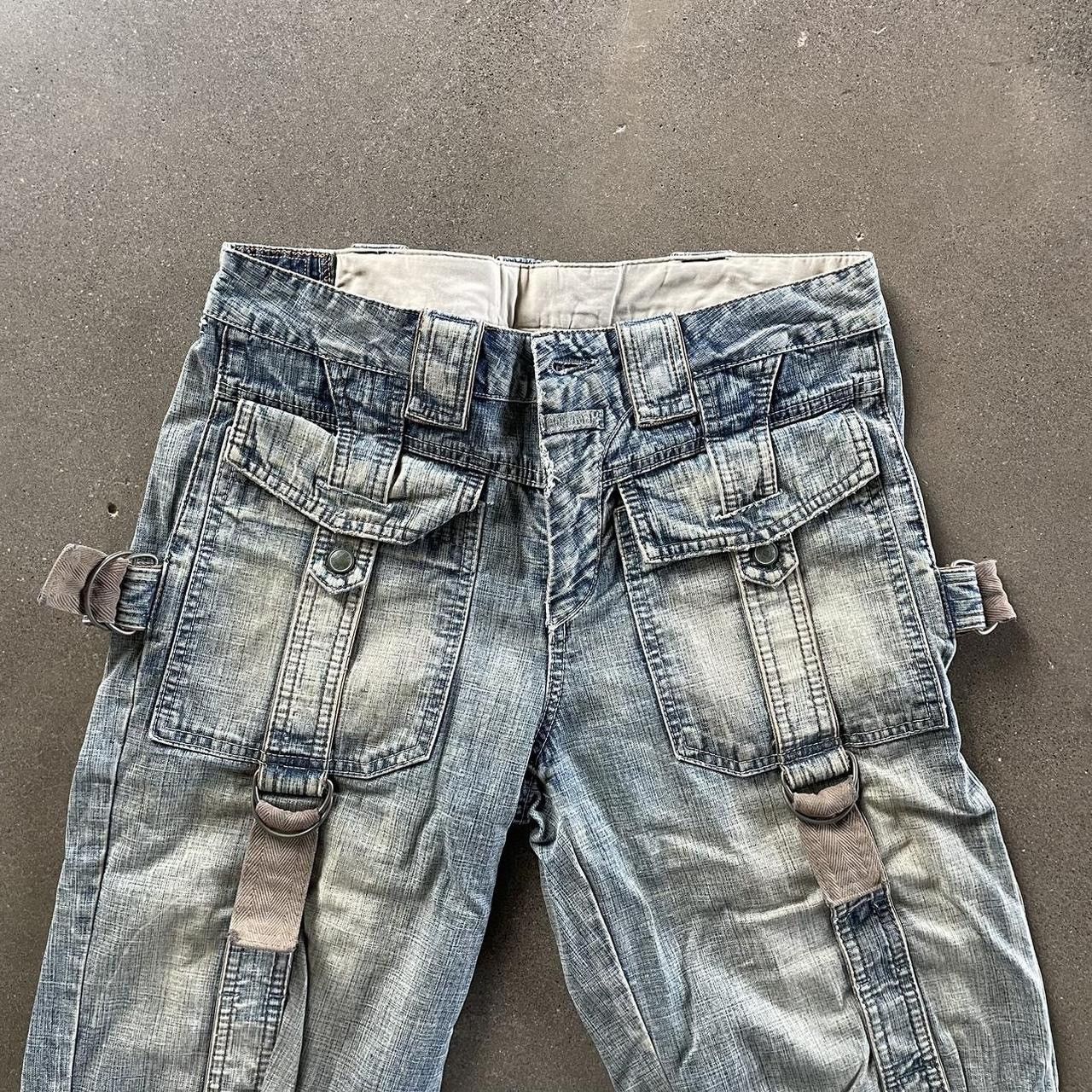 Marithe + Francois Girbaud faded washed out jorts Size US 30 / EU 46 - 2 Thumbnail