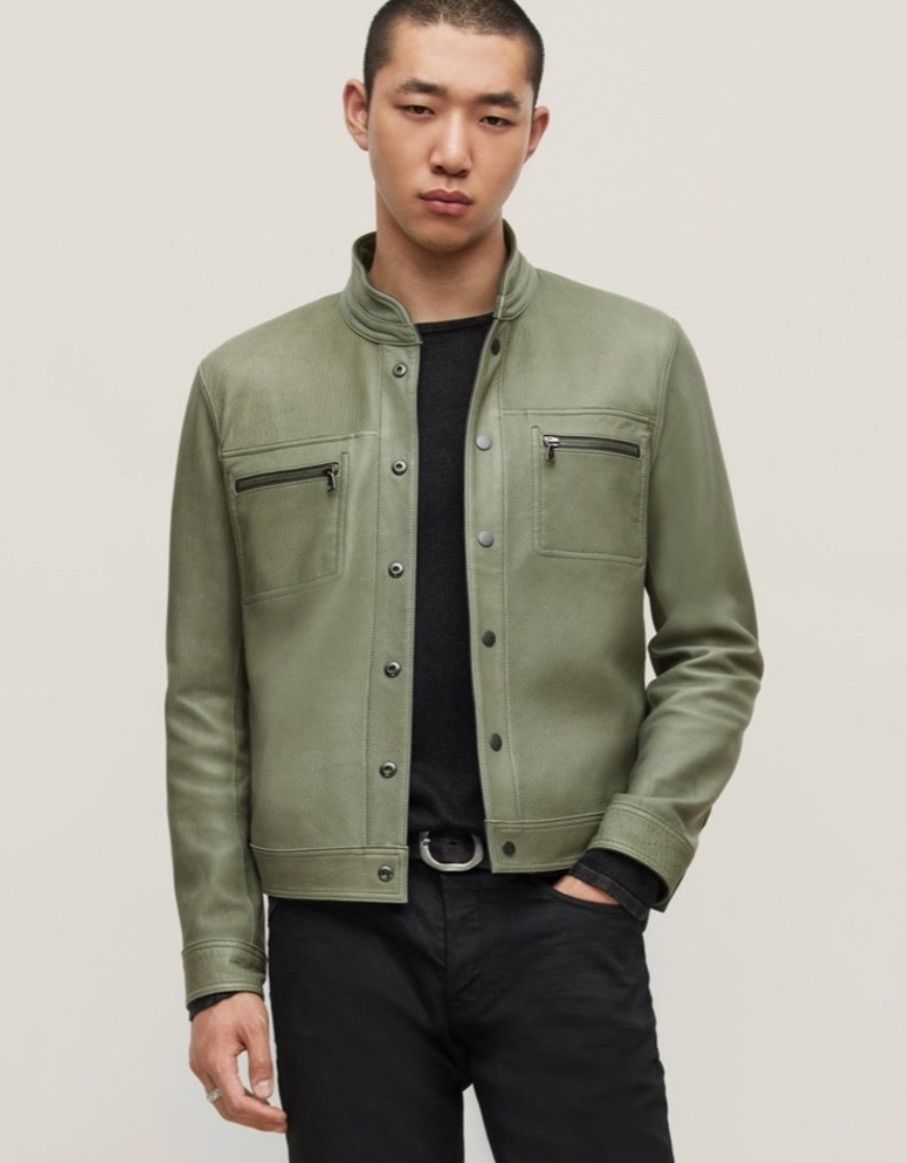 John Varvatos Blair reversible leather jacket Size EU 48 USA 38 Size US M / EU 48-50 / 2 - 2 Thumbnail
