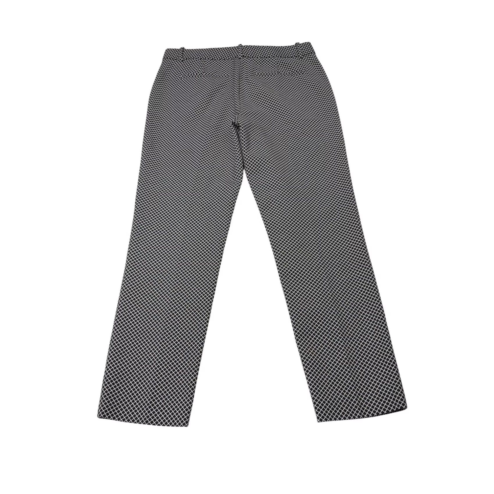 Theory Theory Testra O Diamond Jacquard Pants Womens Slim Size 28" / US 6 / IT 42 - 7 Thumbnail