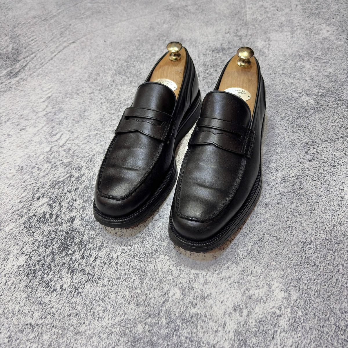 Bally Bally Bardony Black Leather Penny Loafers US9 UK8E EU42.5 Size US 9 / EU 42 - 2 Thumbnail