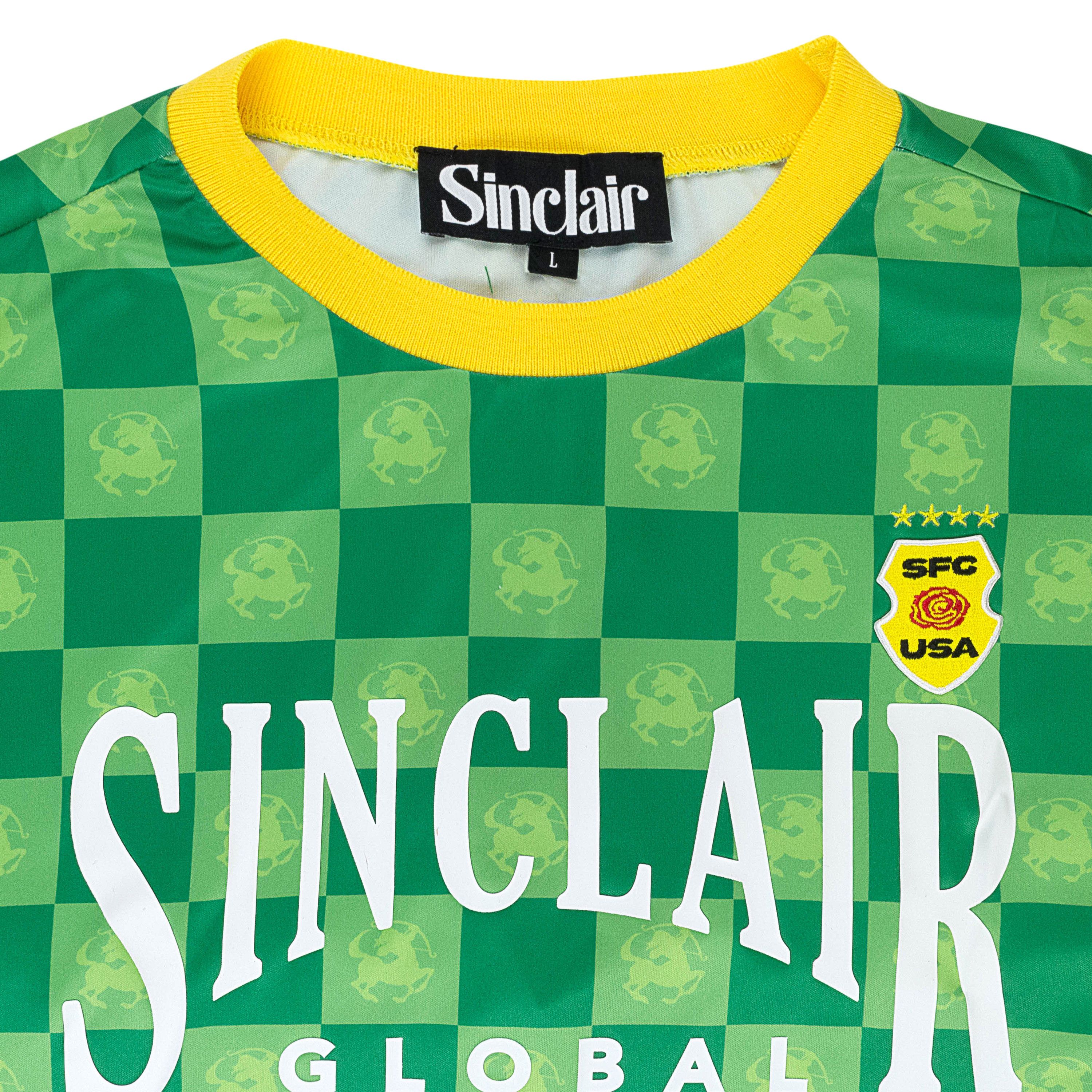 Sinclair Global SOCCER JERSEY GREEN SHIRT SIZE L Size US L / EU 52-54 / 3 - 1 Thumbnail