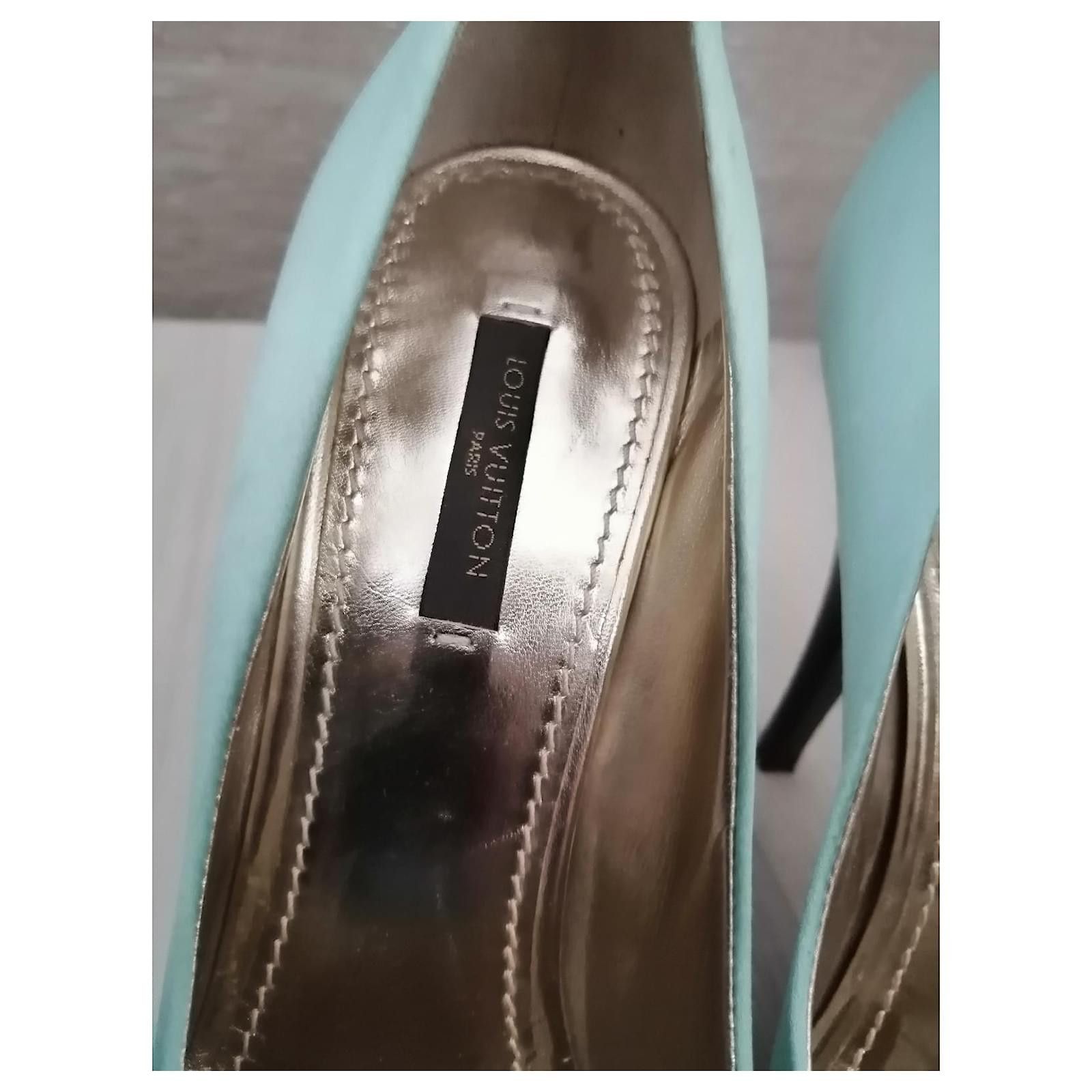 Louis Vuitton satin heels EU 39