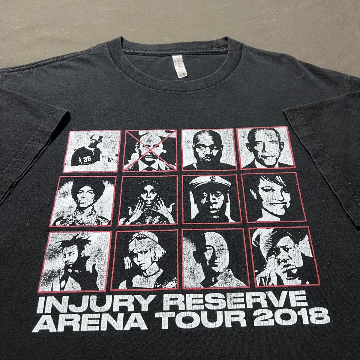 Rap Tees Very Rare 2018 Injury Reserve Arena Tour Tee L Hiphop Size US L / EU 52-54 / 3 - 5 Thumbnail